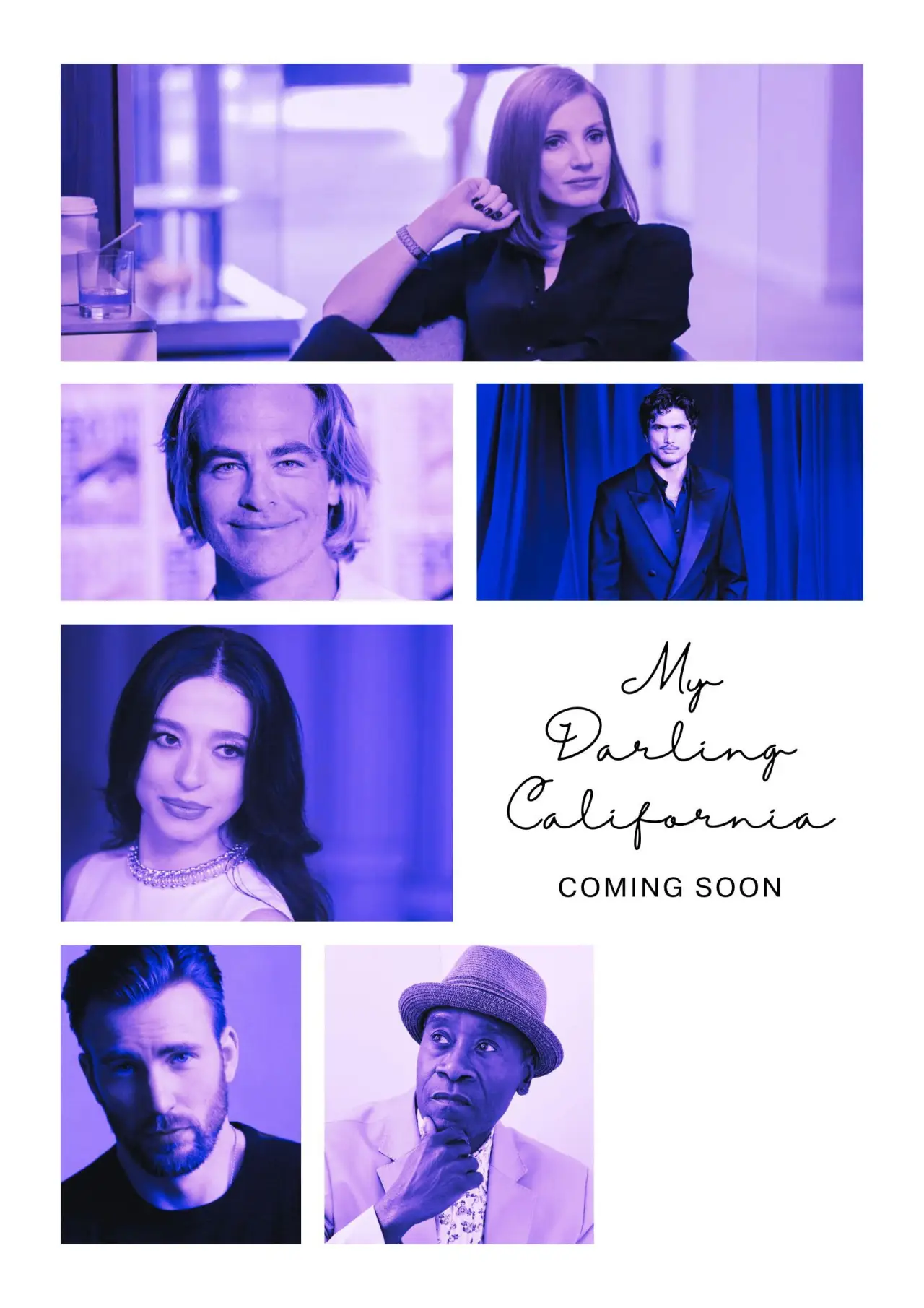 Plakat filmowy "My Darling California"
