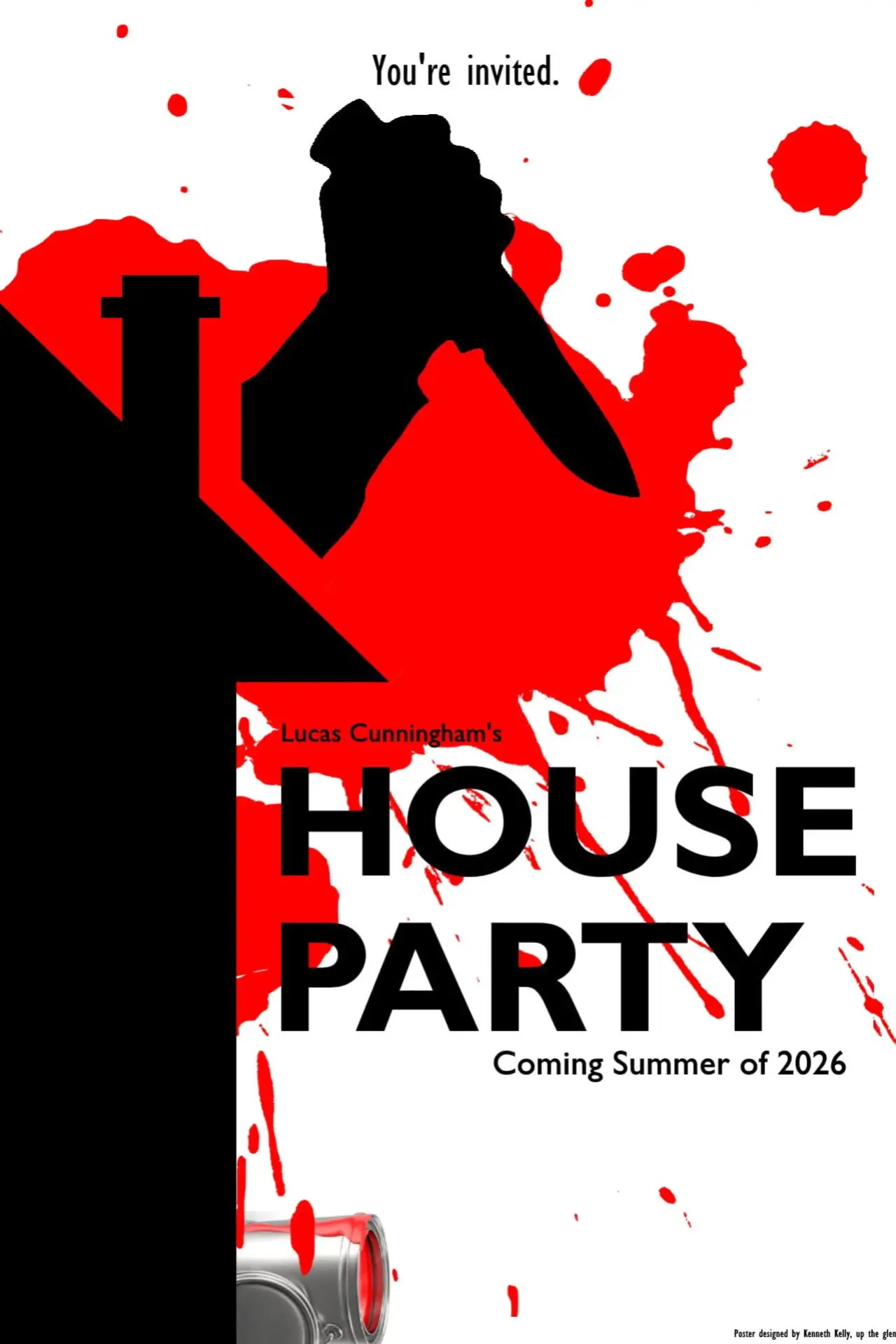 Plakat filmowy "House Party"