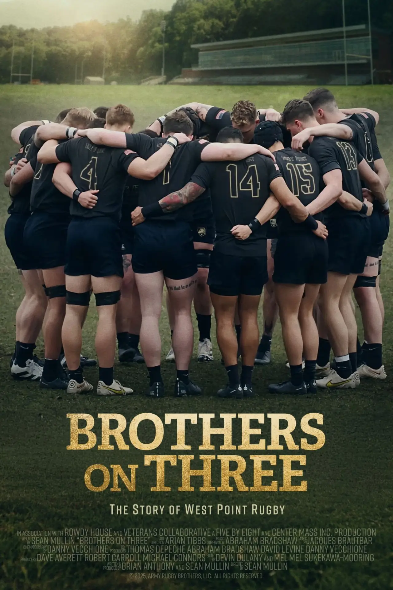 Plakat filmowy "Brothers on Three"
