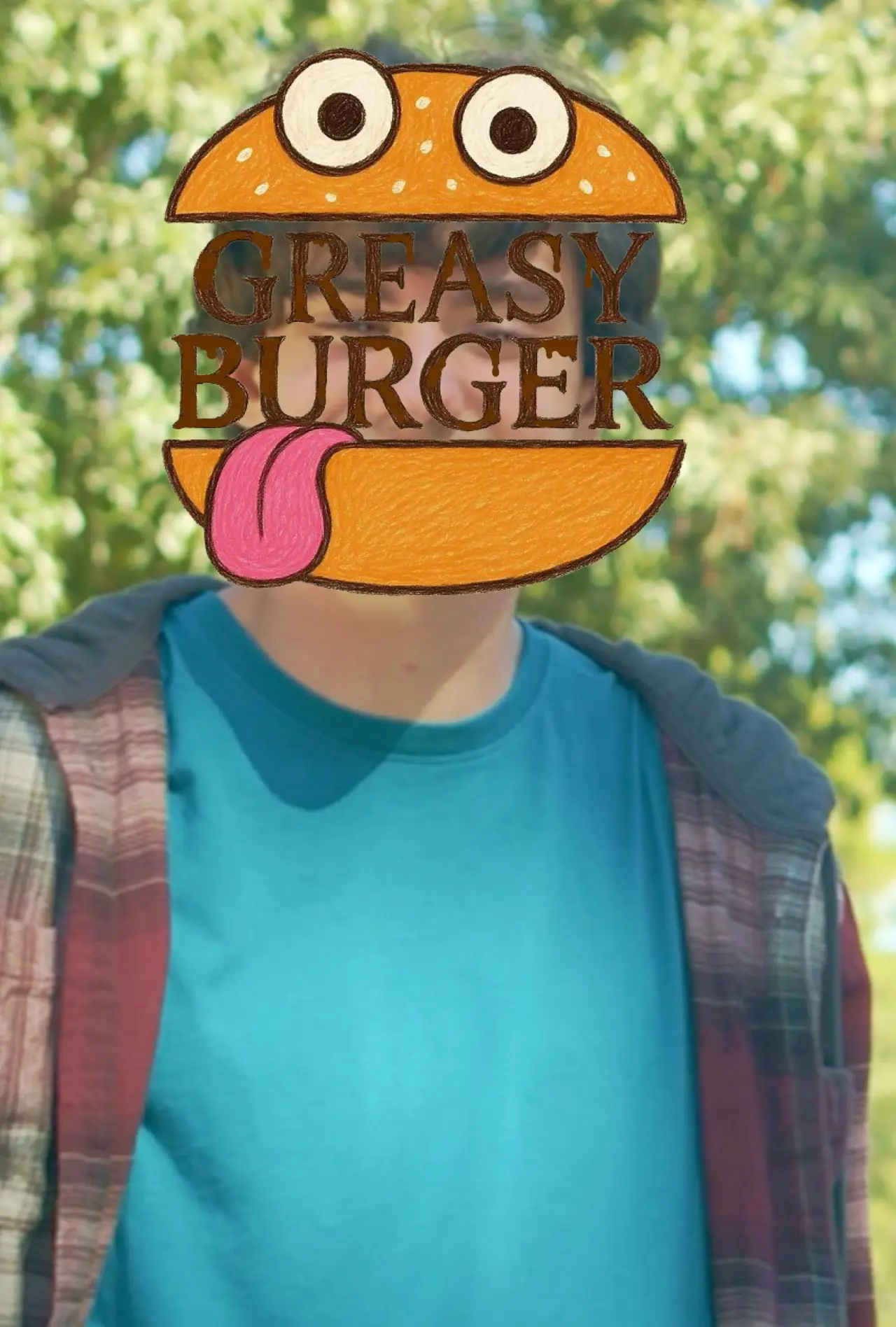 Plakat filmowy "Greasy Burger"