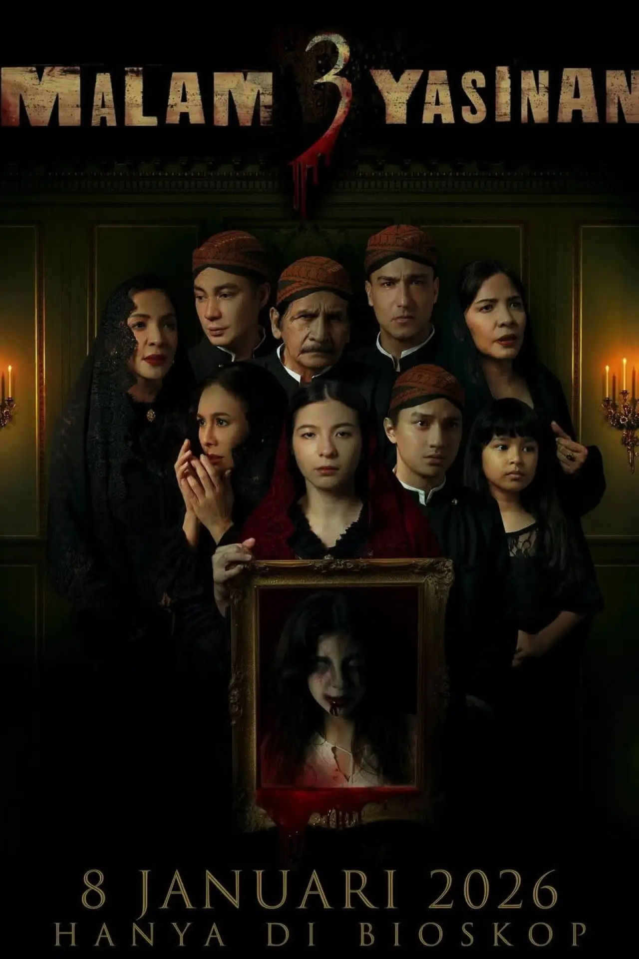 Plakat filmowy "Malam 3 Yasinan"