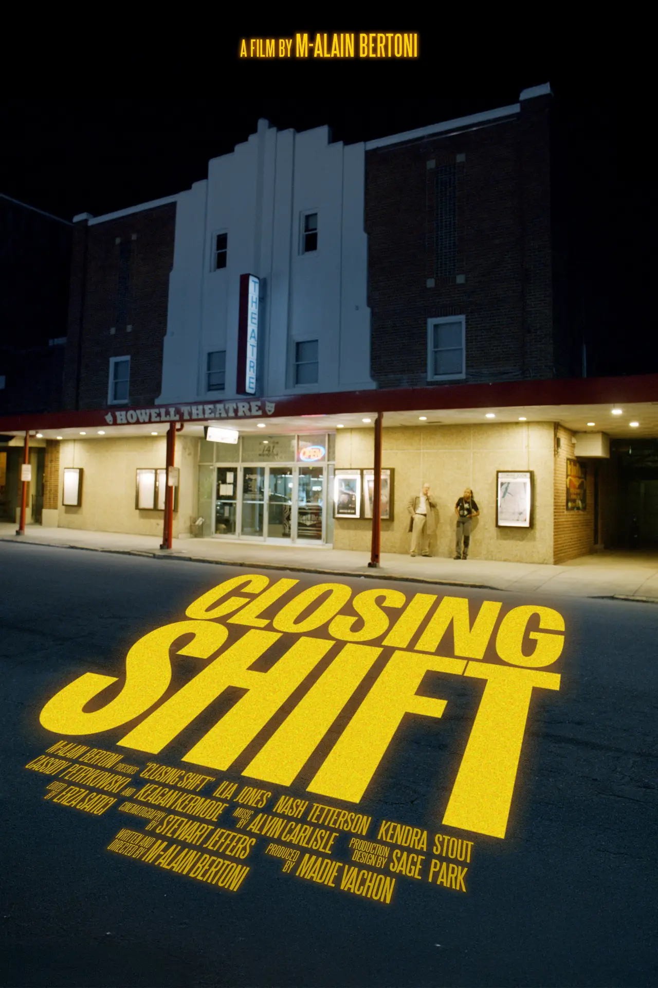 Plakat filmowy "Closing Shift"