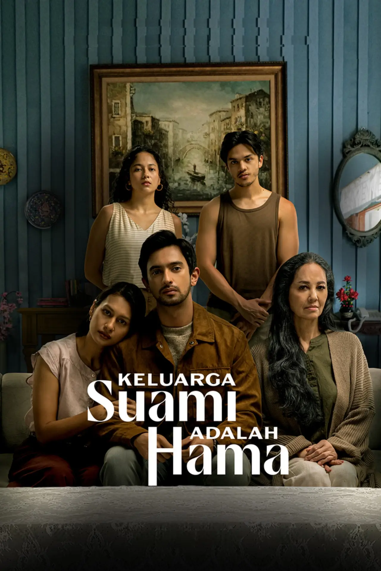 Plakat filmowy "Keluarga Suami Adalah Hama"