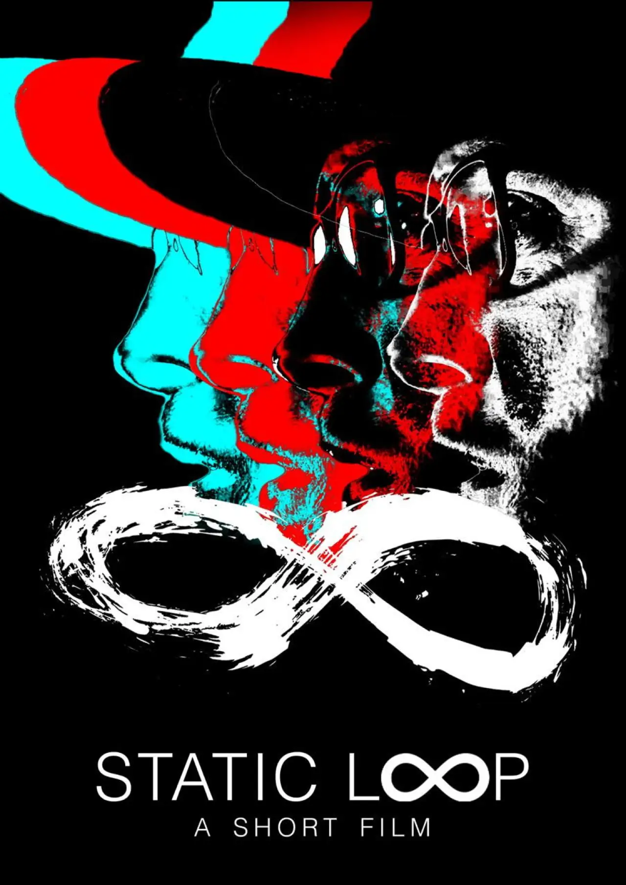 Plakat filmowy "Static Loop"
