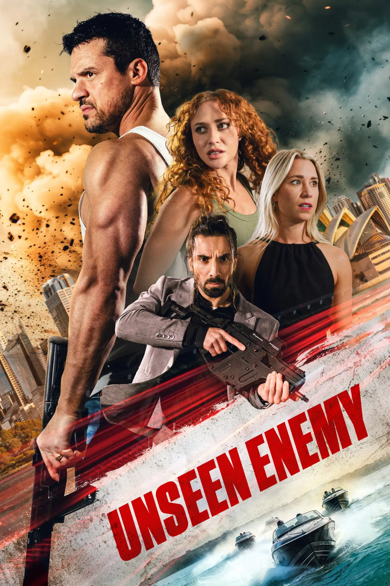 Plakat filmowy "Unseen Enemy"