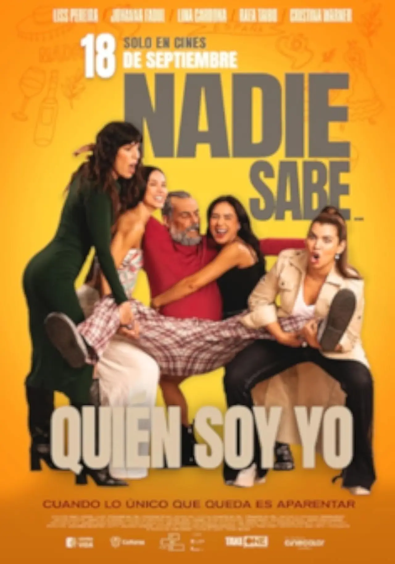 Plakat filmowy "Nadie sabe quién soy yo"