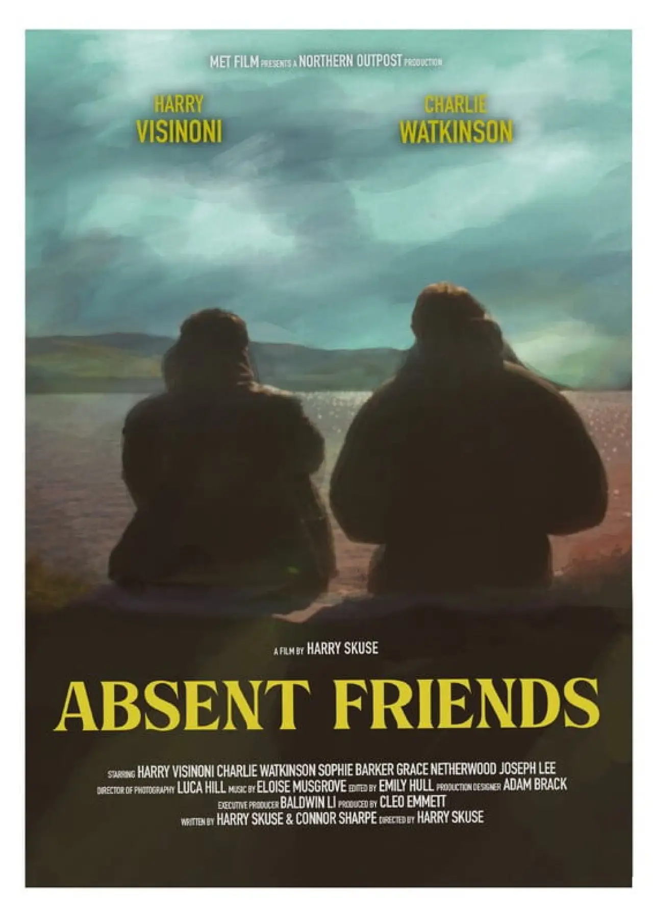 Plakat filmowy "Absent Friends"