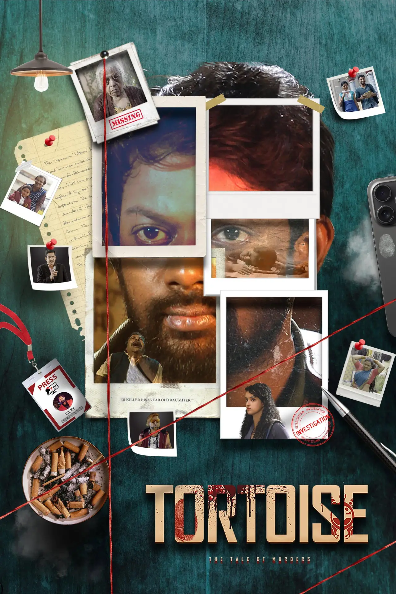 Plakat filmowy "Tortoise: The Tale of Murders"