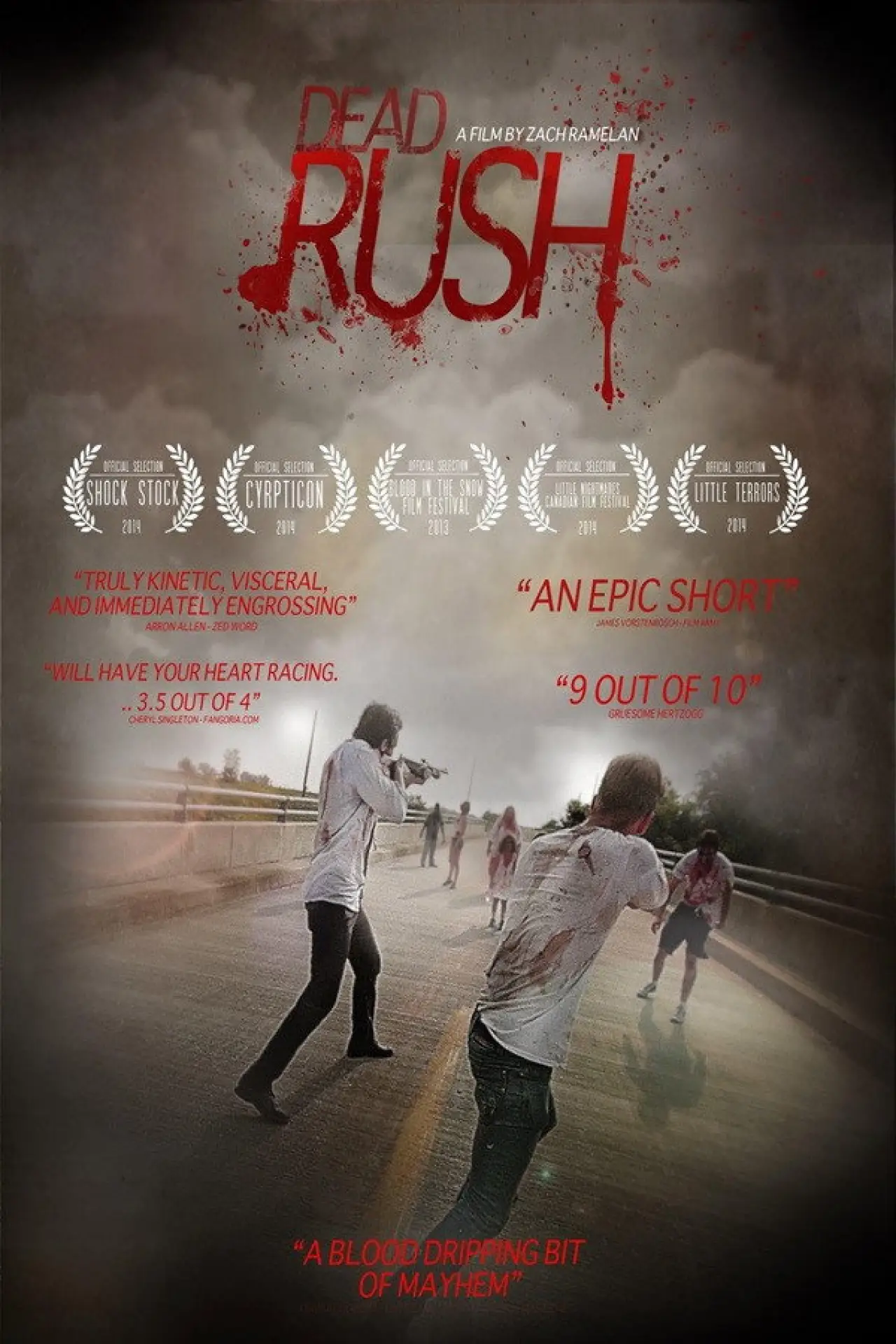 Plakat filmowy "Dead Rush"
