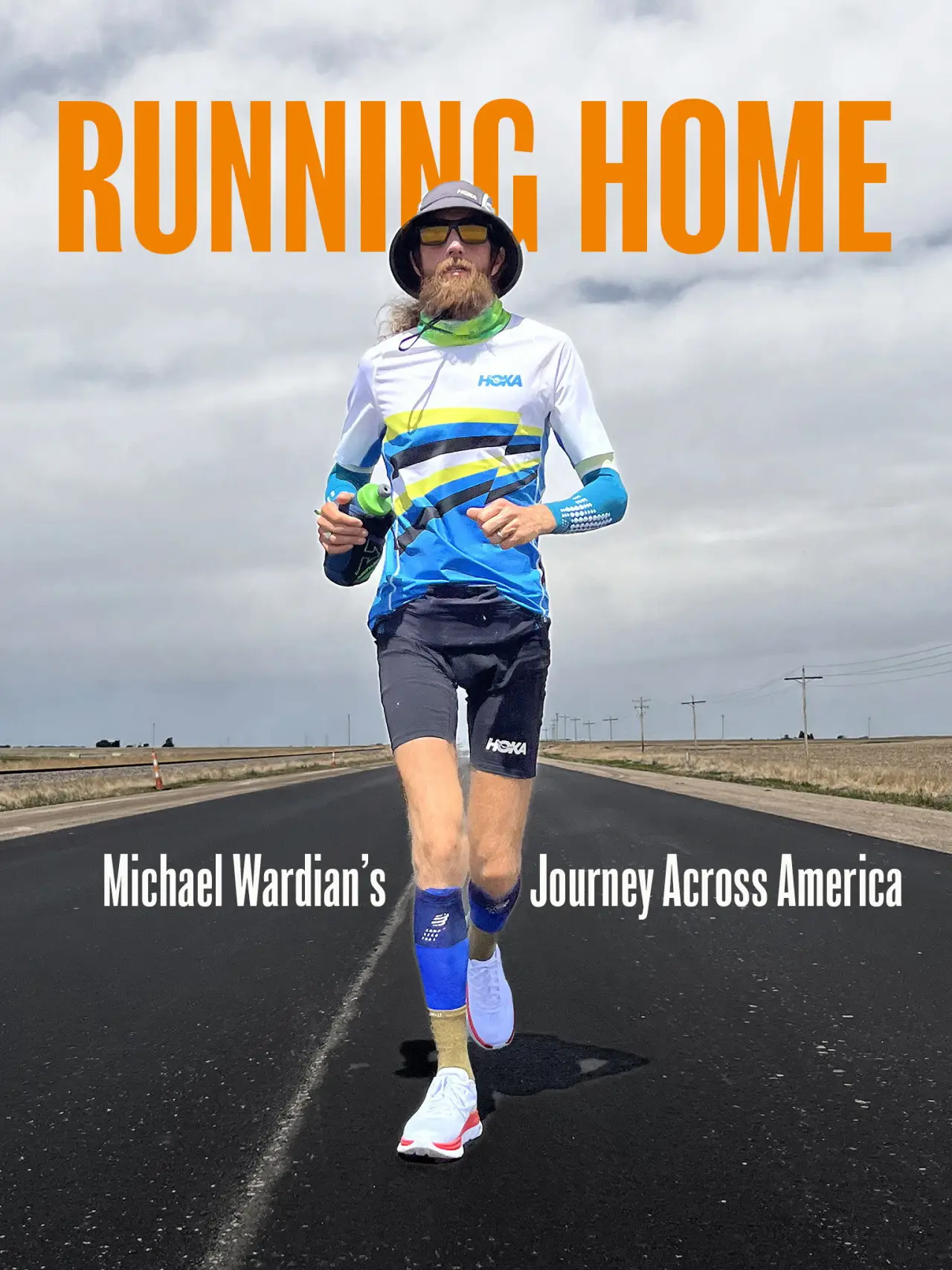 Plakat filmowy "Running Home: Michael Wardian
