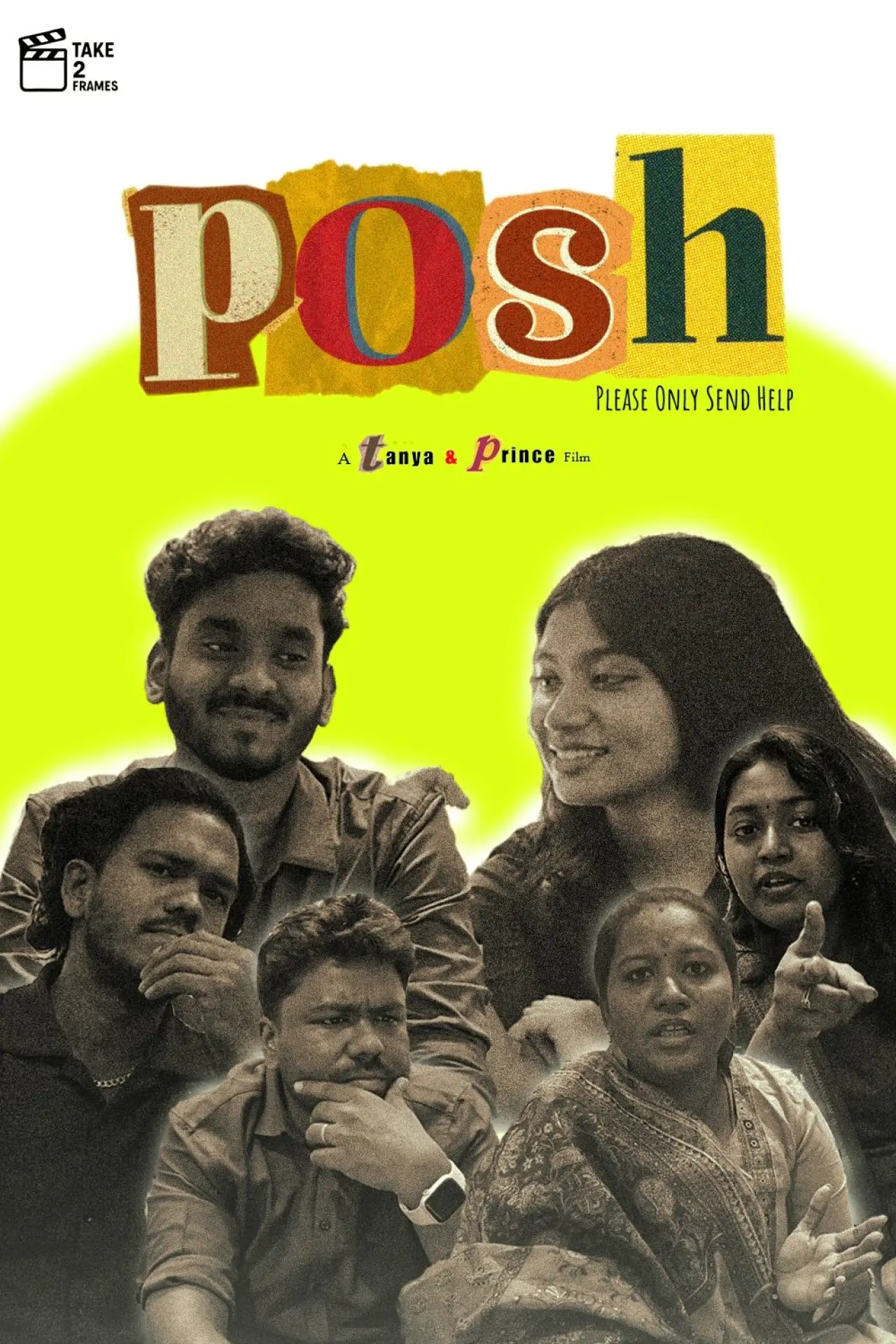 Plakat filmowy "POSH (Please only send help)"