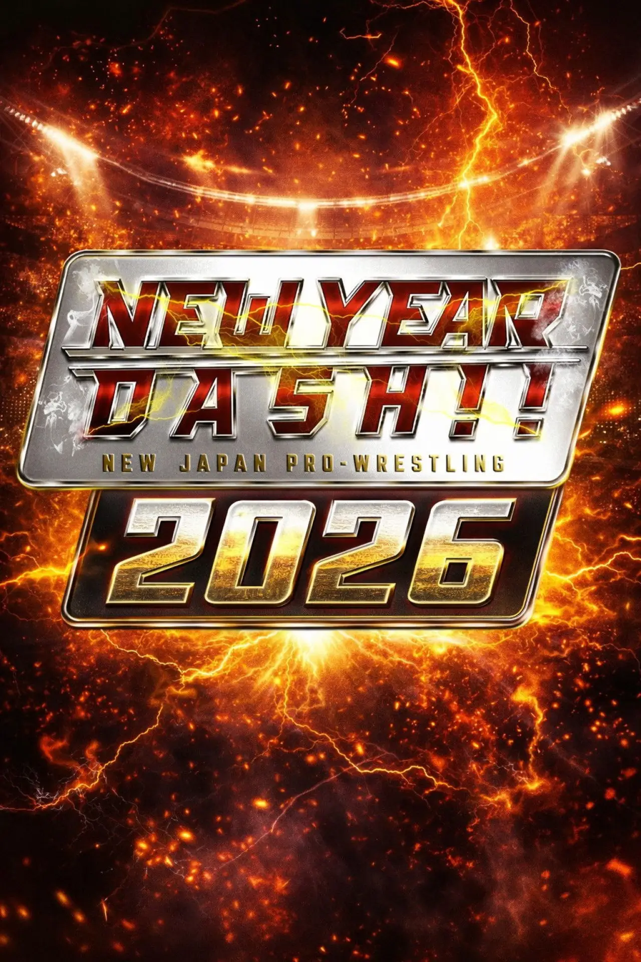 Plakat filmowy "NJPW New Year Dash !! 2026"