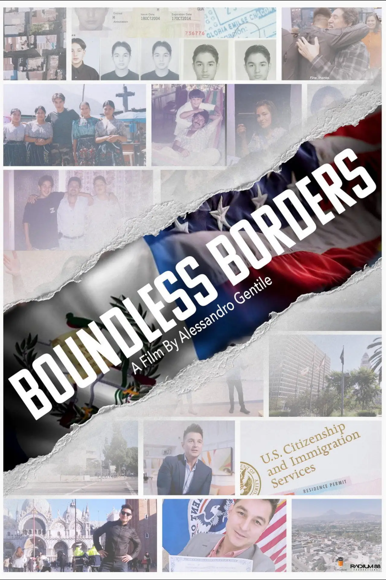 Plakat filmowy "Boundless Borders"