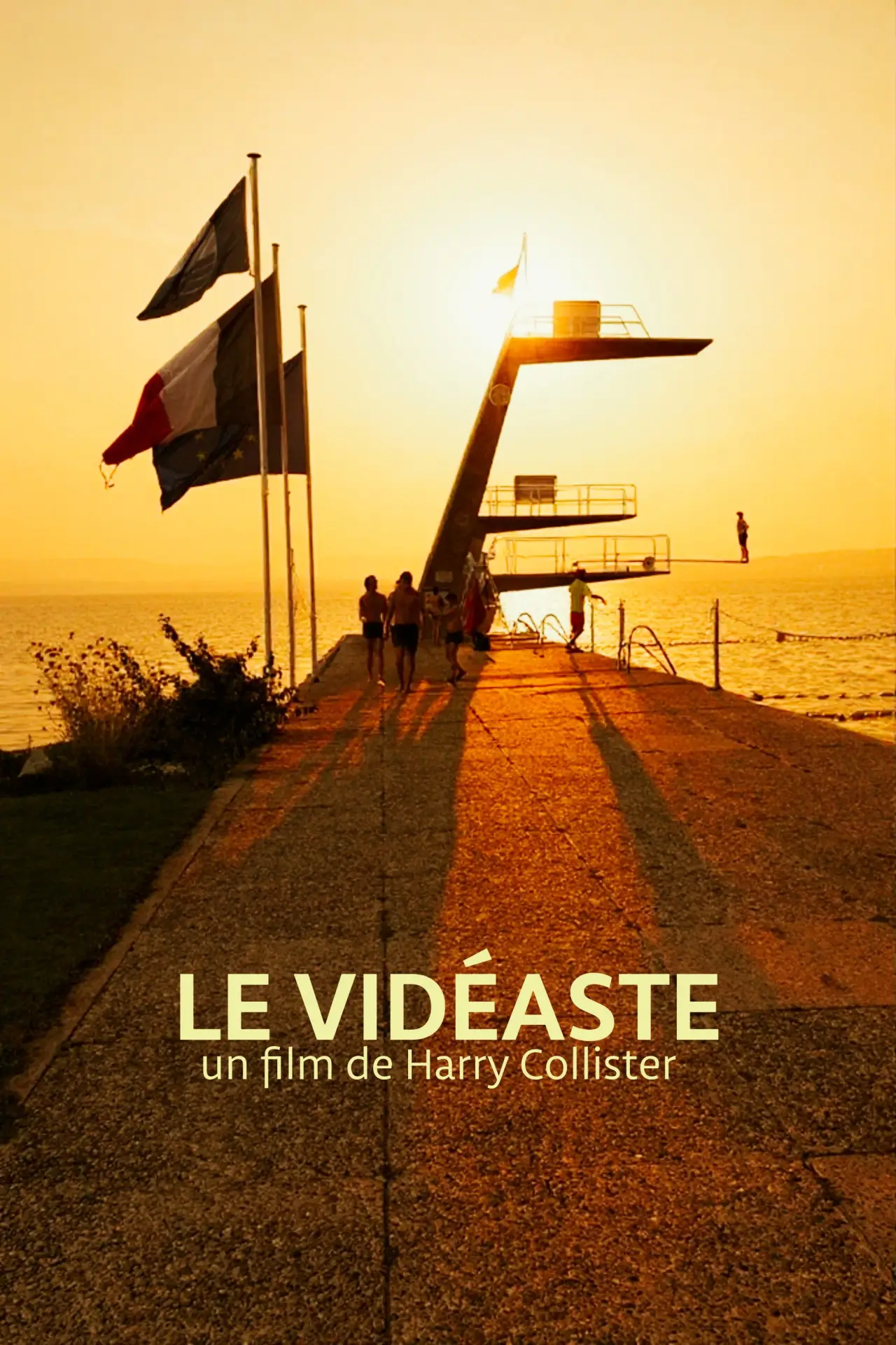 Plakat filmowy "Le vidéaste"