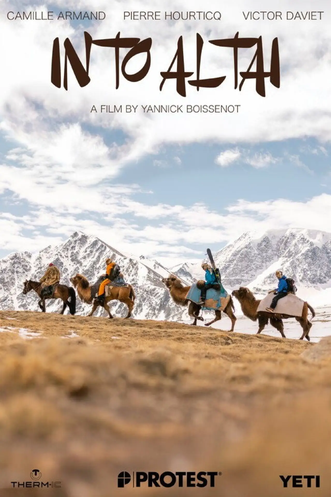 Plakat filmowy "Into Altai"