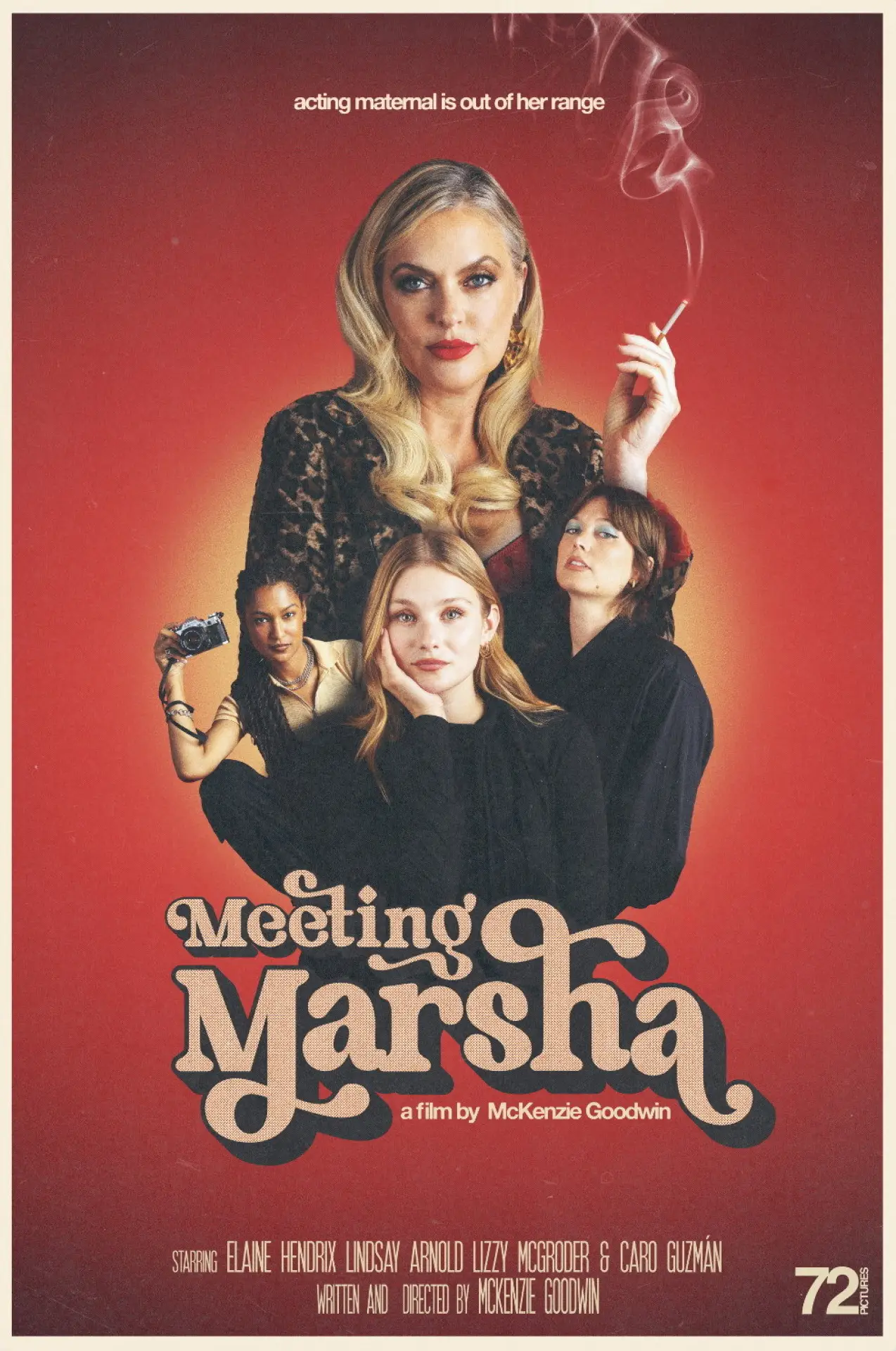 Plakat filmowy "Meeting Marsha"