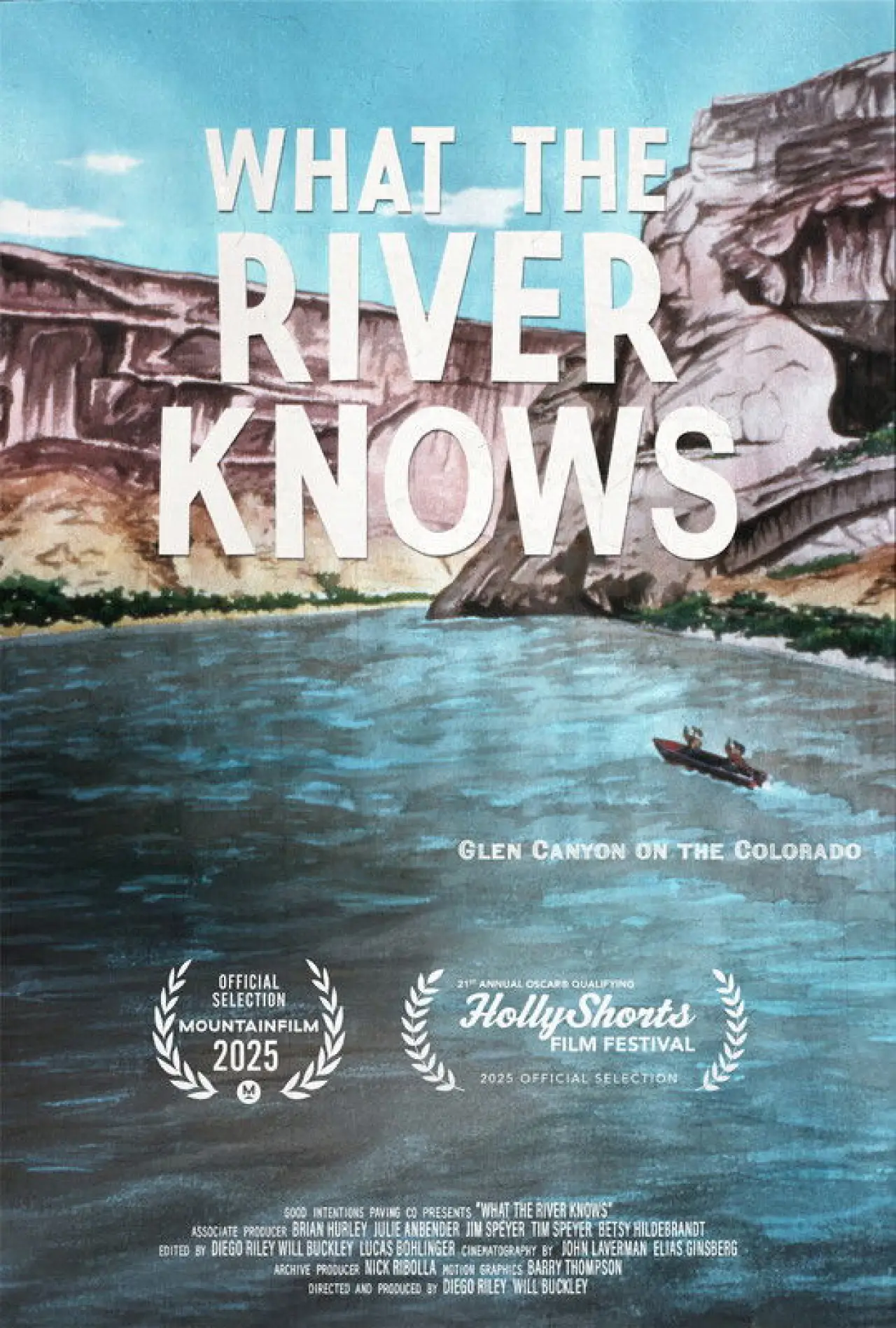 Plakat filmowy "What The River Knows"