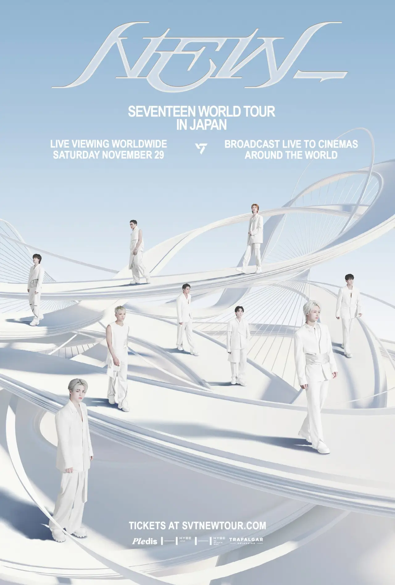 Plakat filmowy "SEVENTEEN WORLD TOUR [NEW_] in Japan"