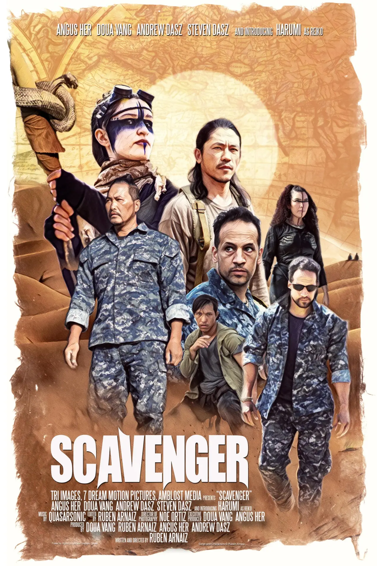 Plakat filmowy "Scavenger"