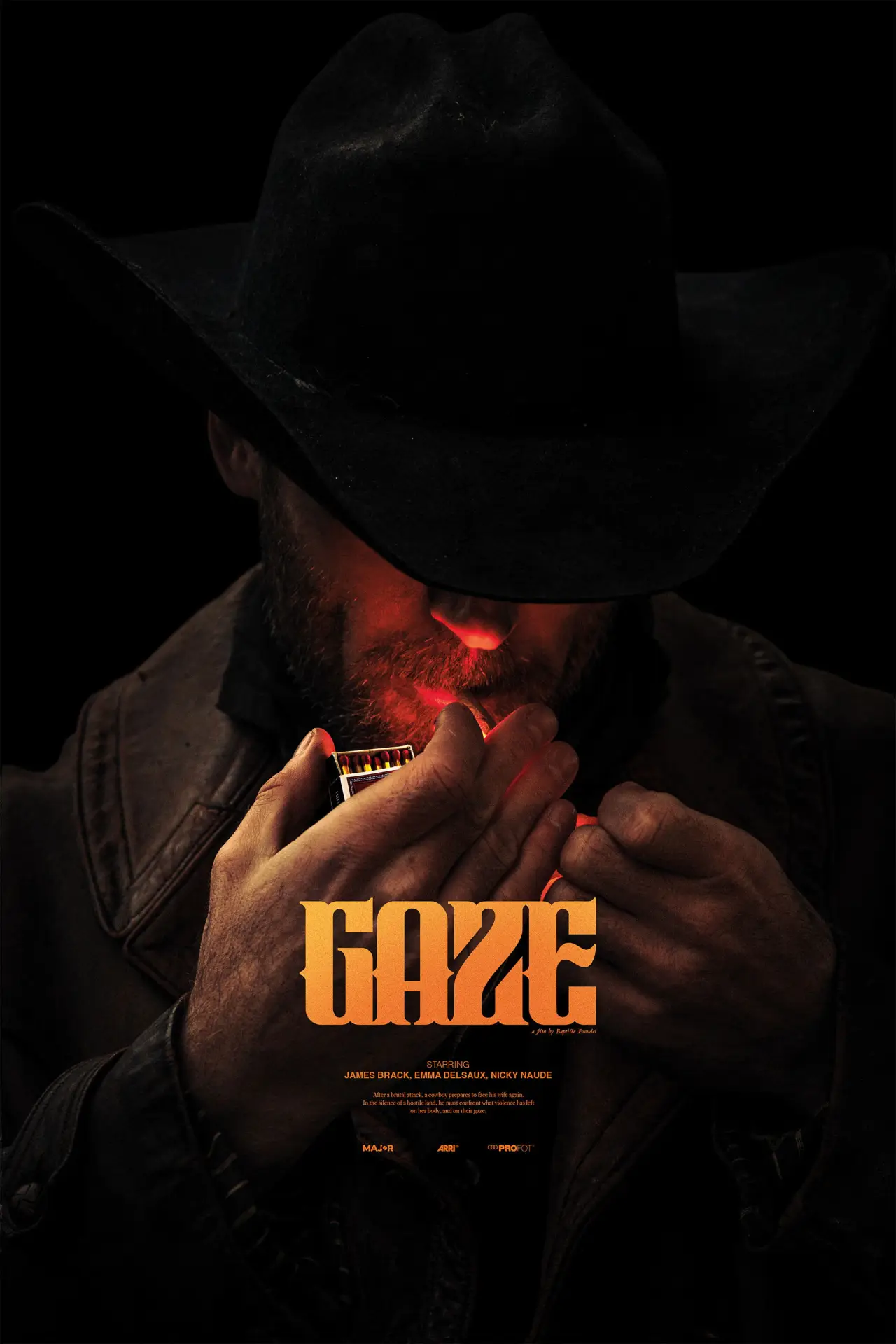 Plakat filmowy "Gaze"