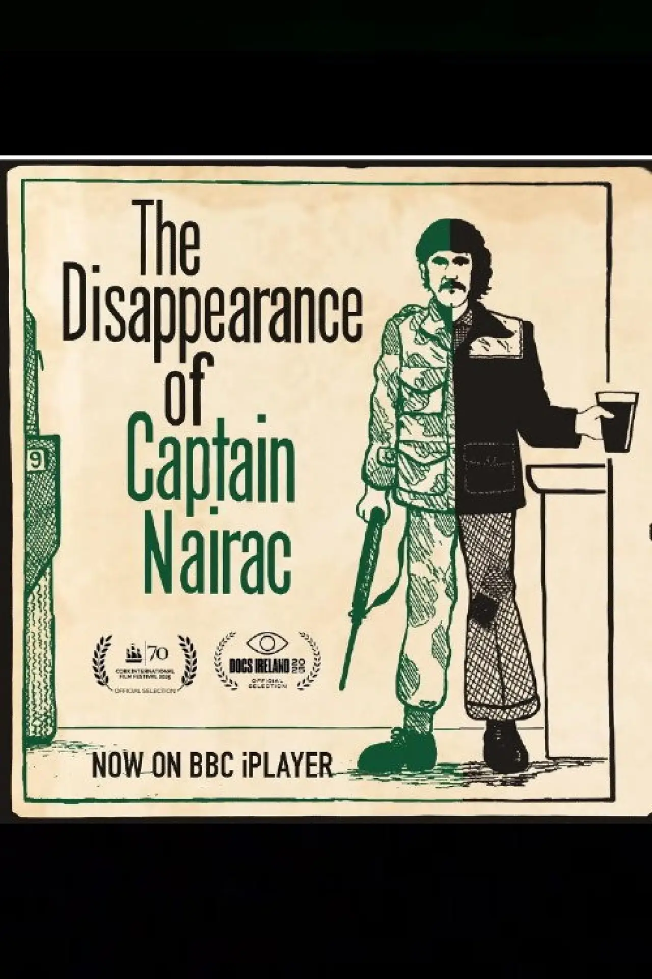 Plakat filmowy "The Disappearance of Captain Nairac"