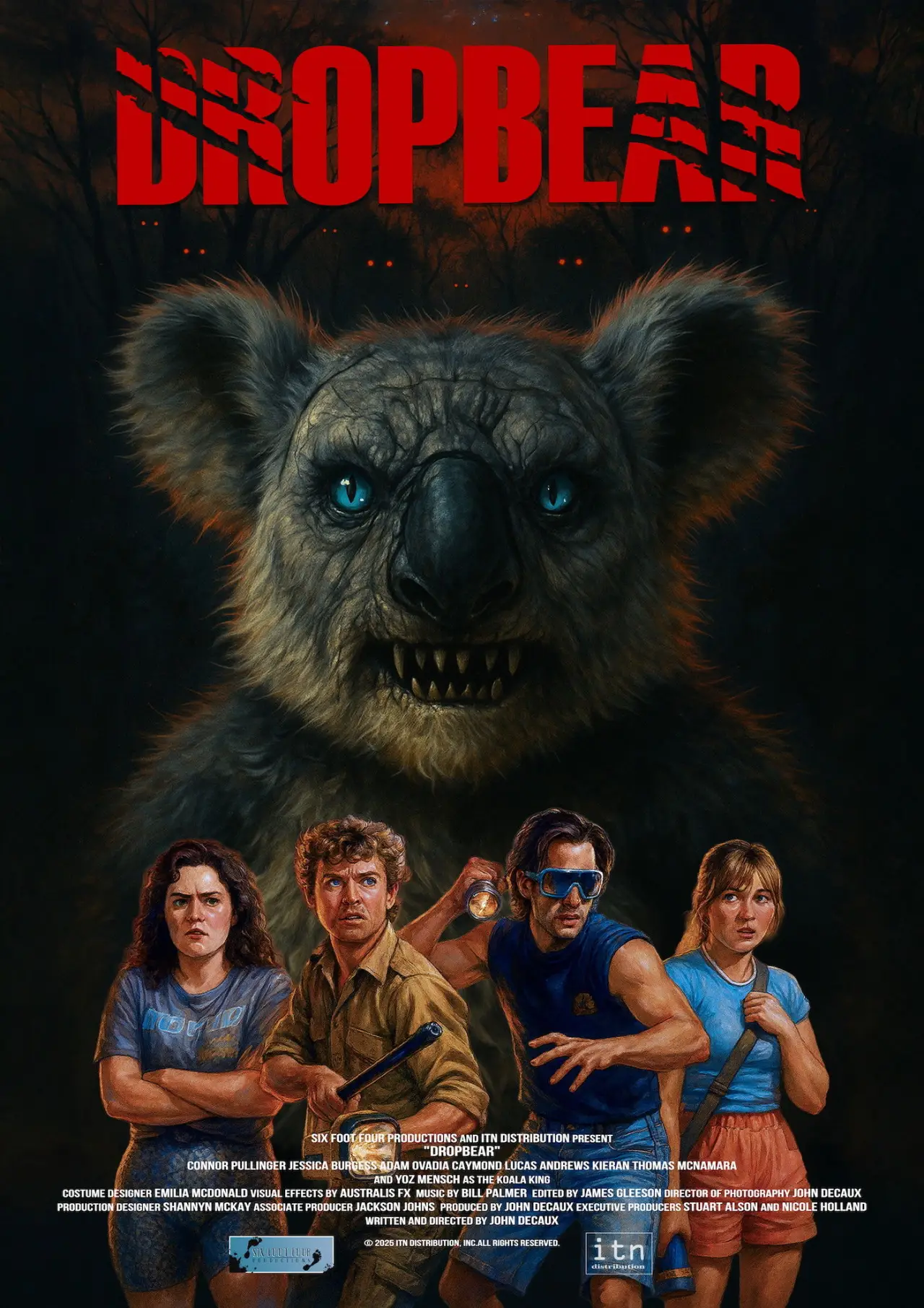 Plakat filmowy "Dropbear"
