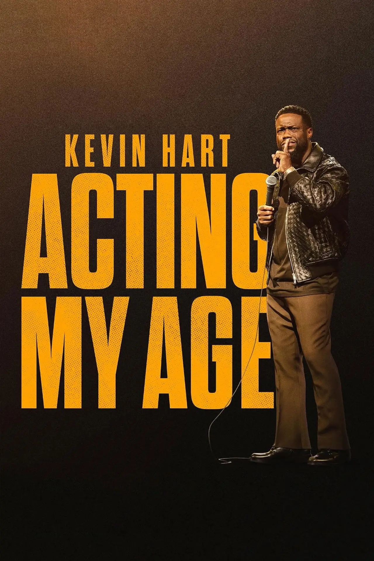 Plakat filmowy "Kevin Hart: Acting My Age"