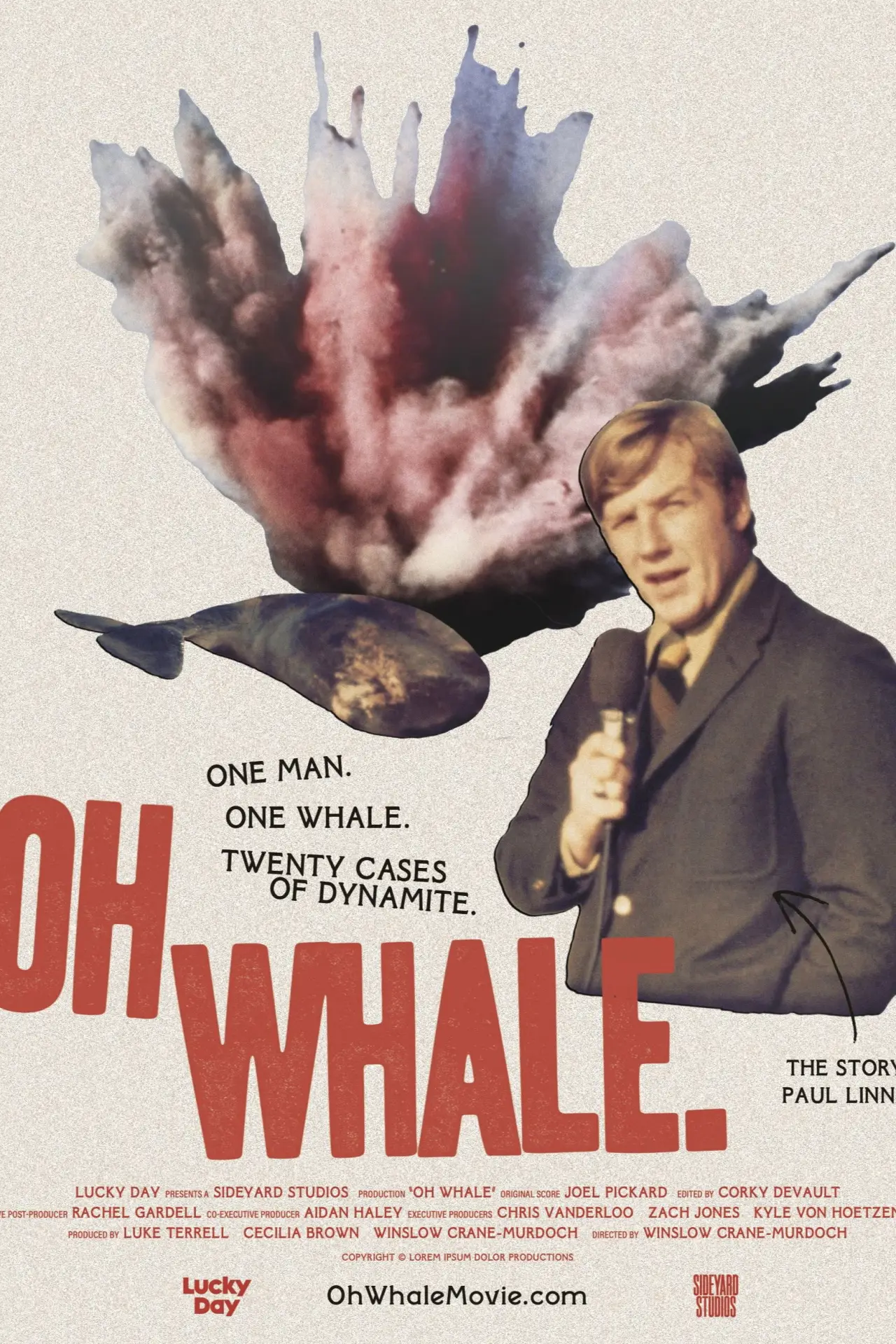 Plakat filmowy "Oh Whale"
