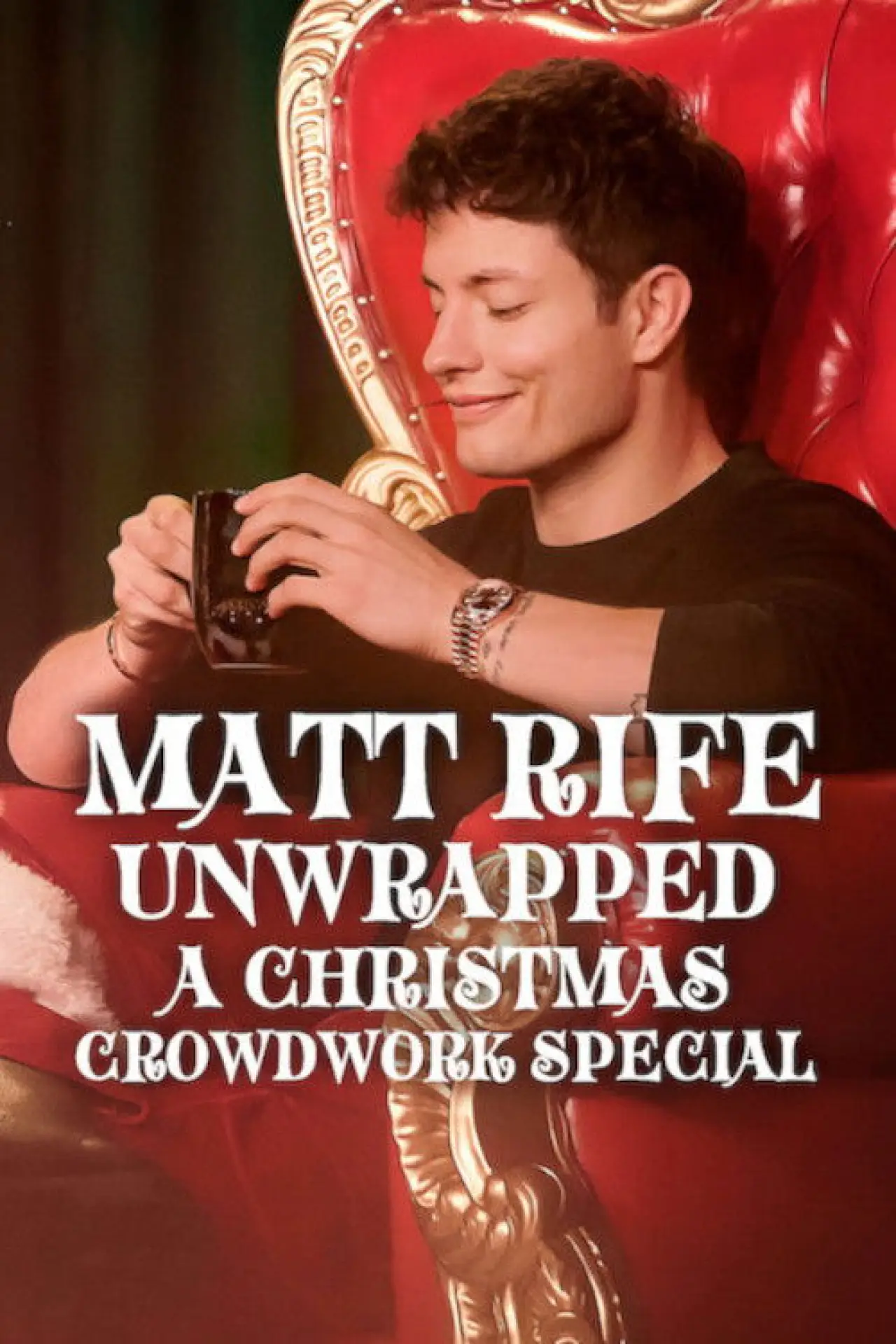 Plakat filmowy "Matt Rife: Unwrapped - A Christmas Crowd Work Special"