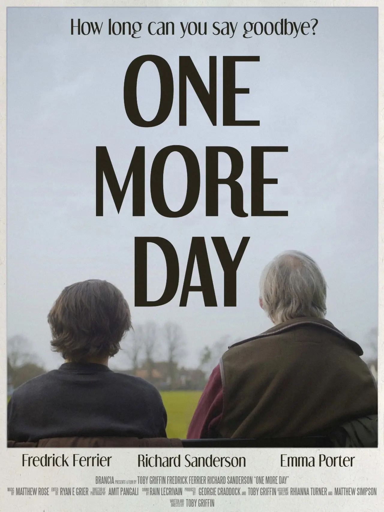Plakat filmowy "One More Day"