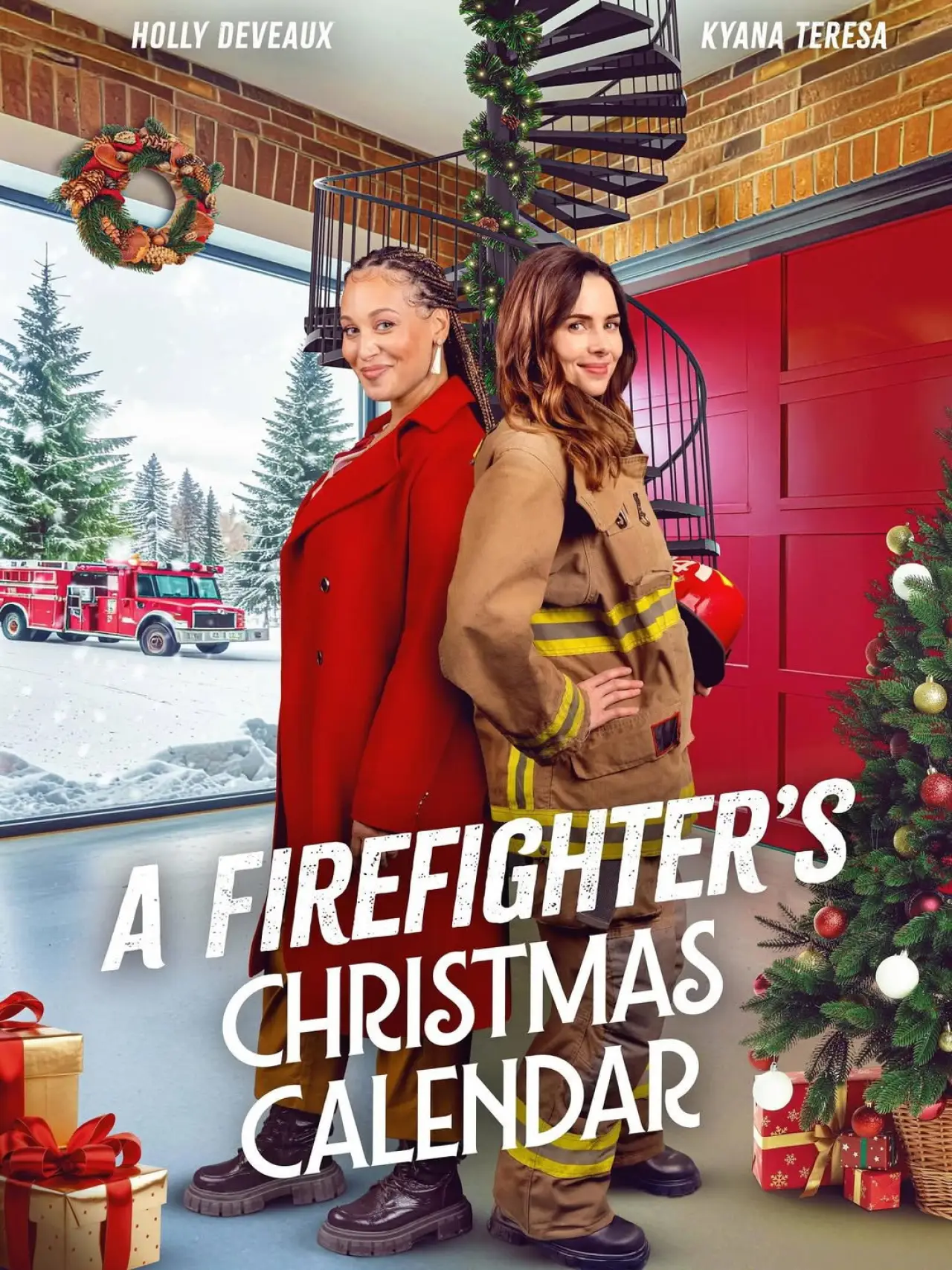 Plakat filmowy "A Firefighter
