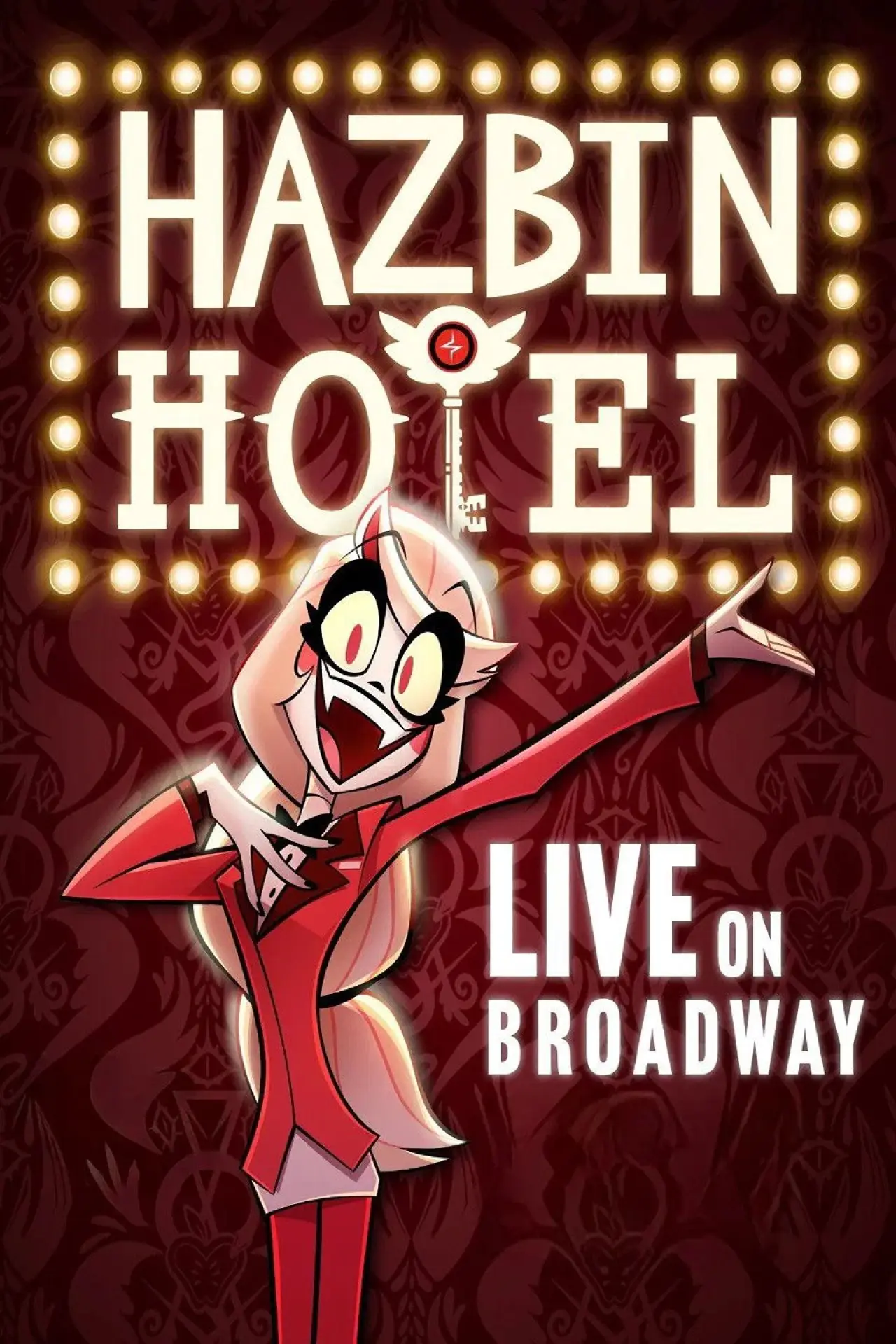 Plakat filmowy "Hazbin Hotel: Live on Broadway"