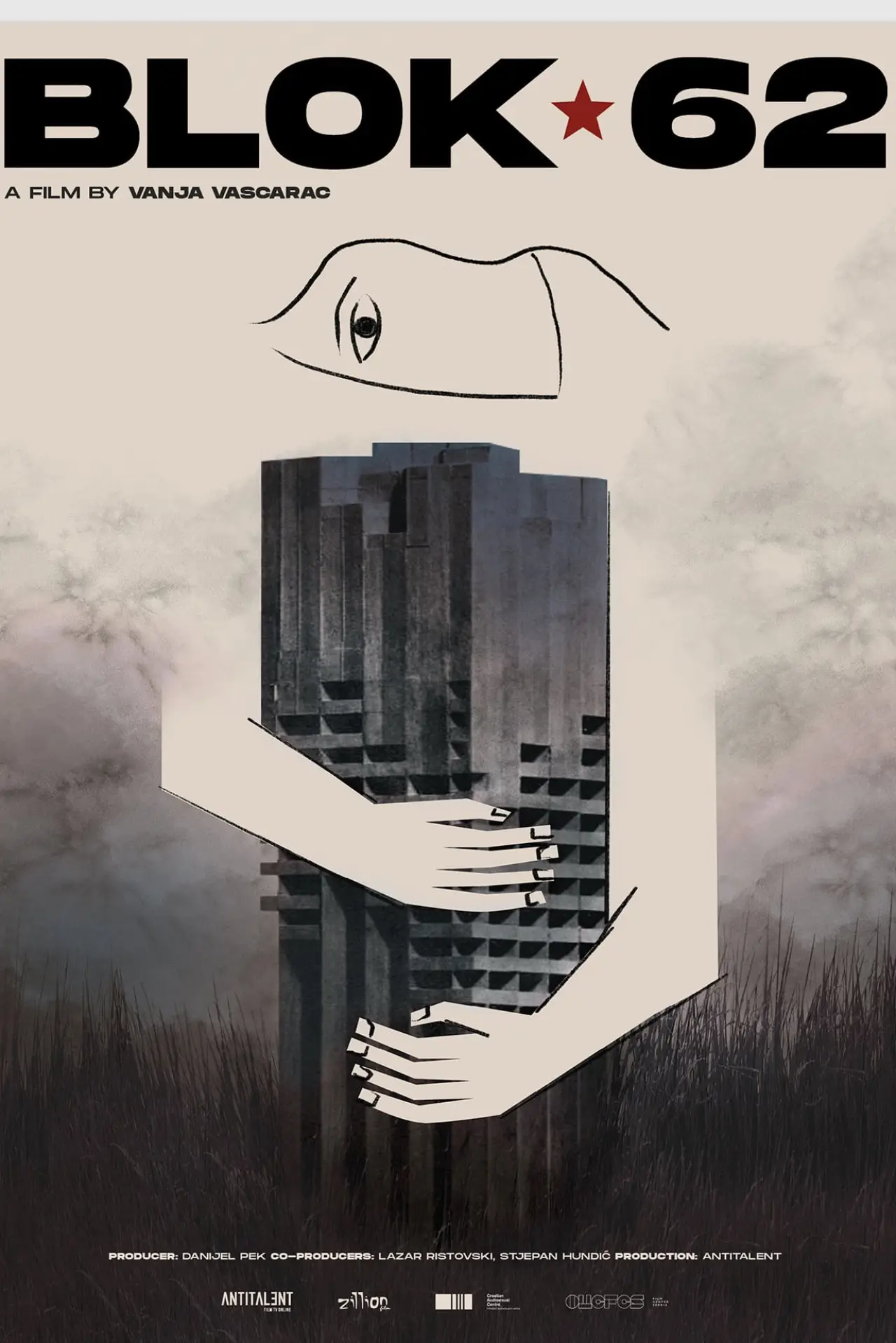 Plakat filmowy "Blok 62"