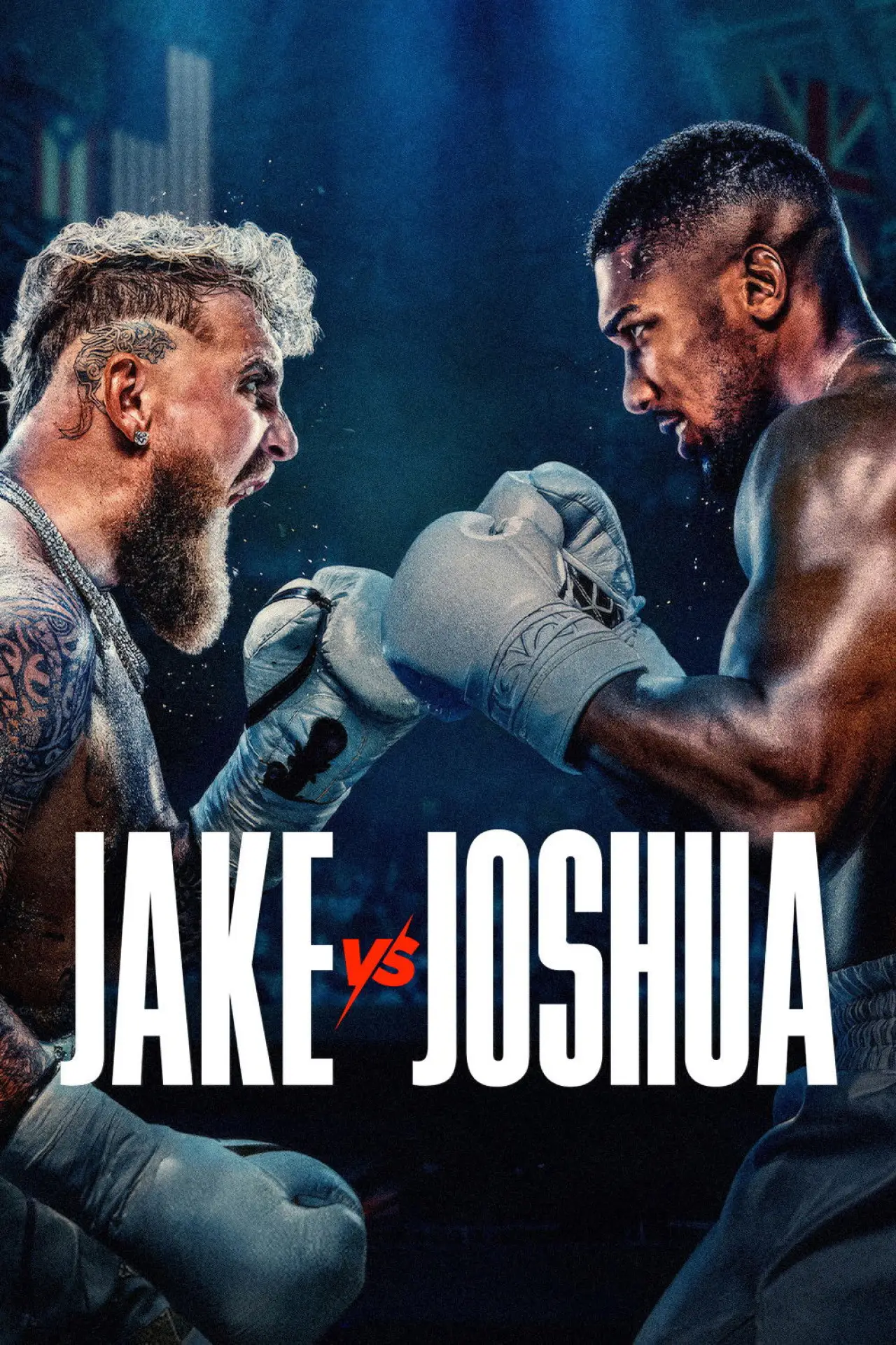 Plakat filmowy "Jake Paul vs. Anthony Joshua"