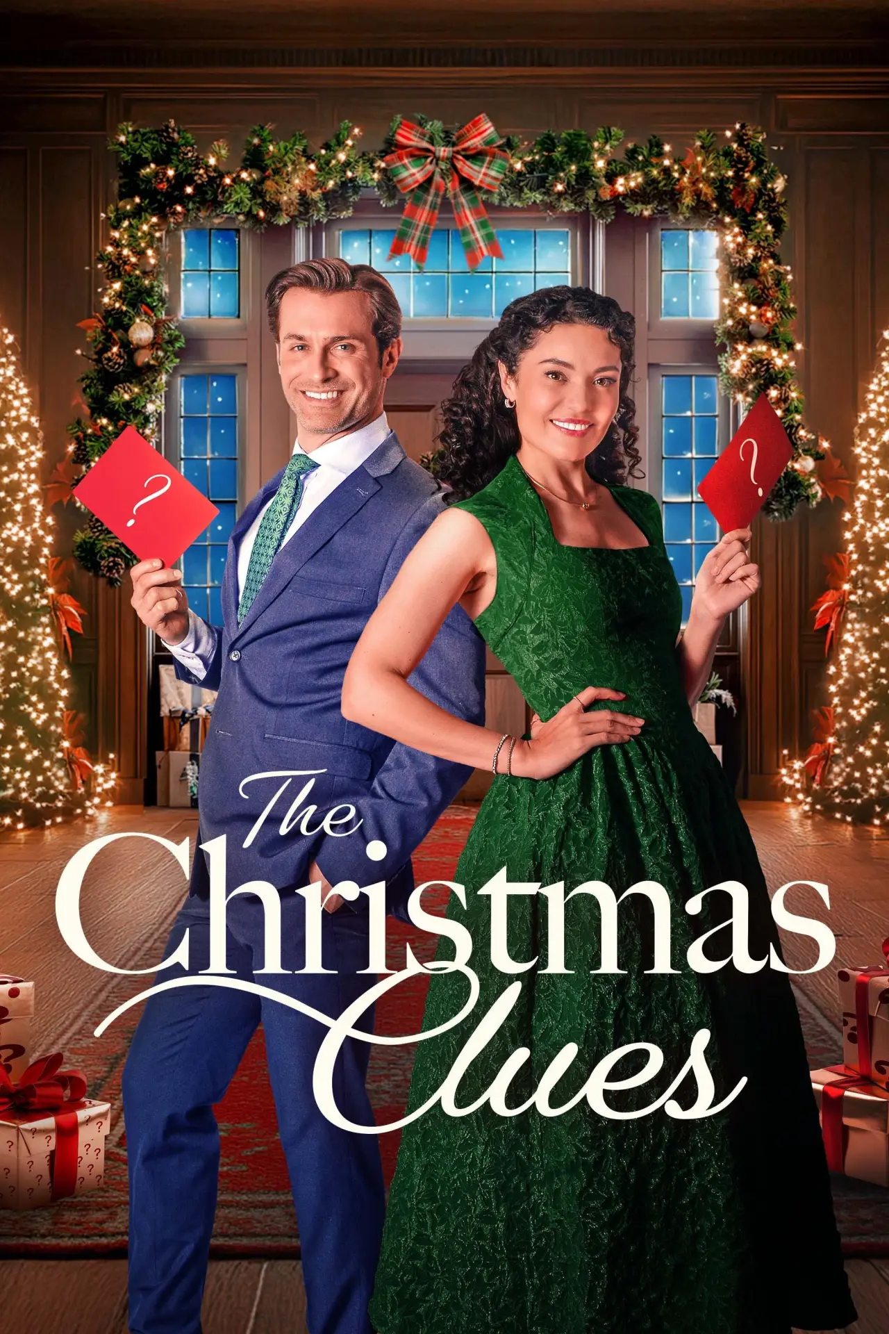 Plakat filmowy "Christmas at Mistletoe Hall"
