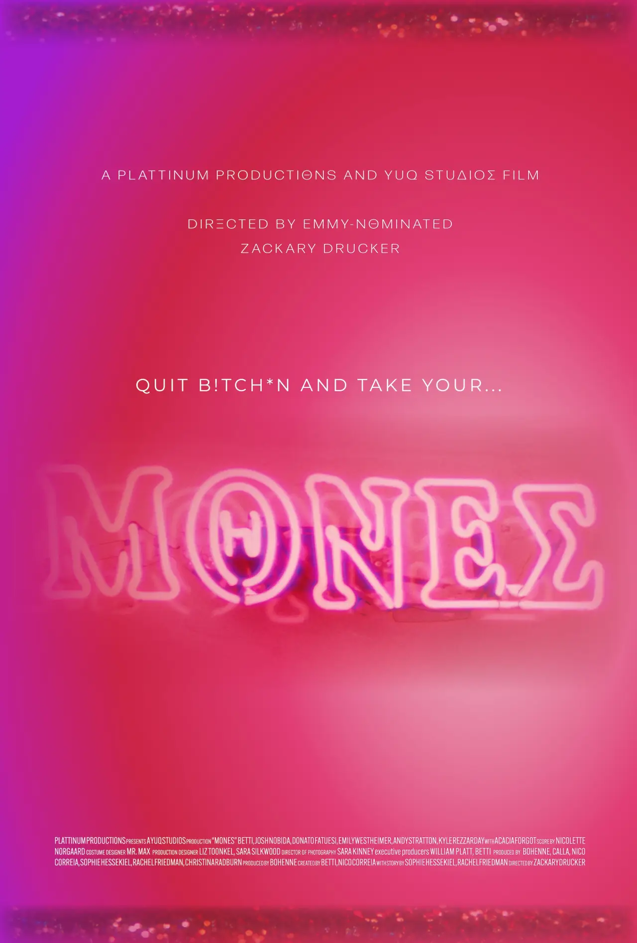 Plakat filmowy "Mones"