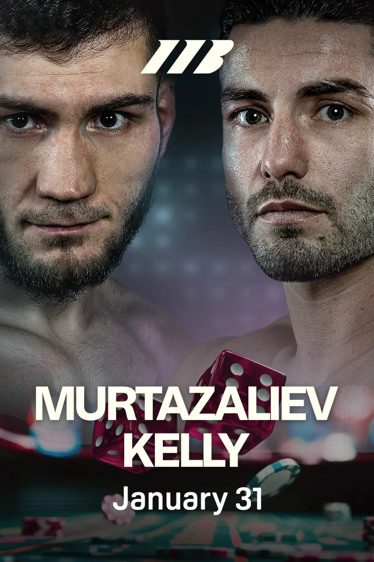 Plakat filmowy "Bakhram Murtazaliev vs. Josh Kelly"