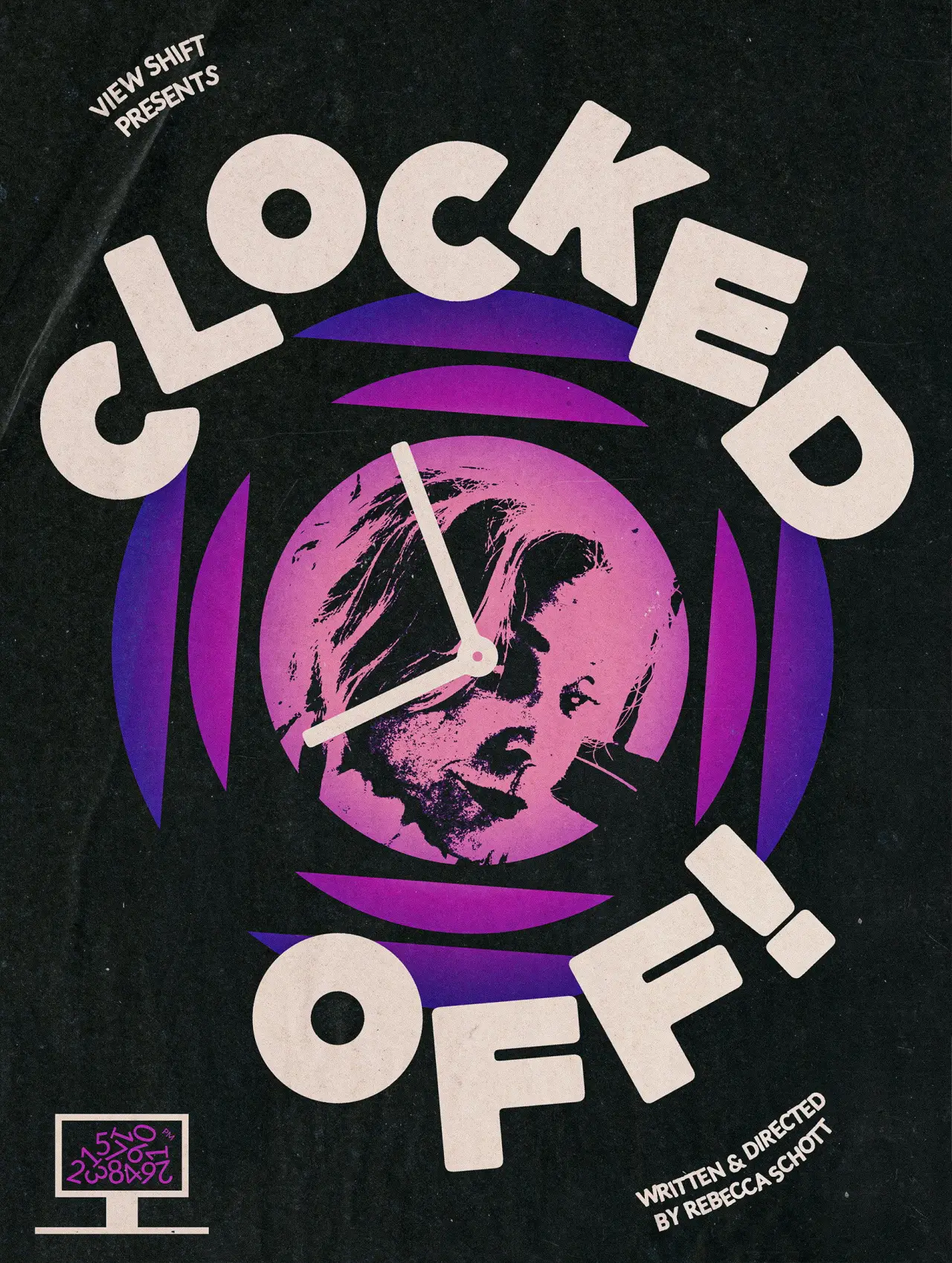Plakat filmowy "Clocked Off!"