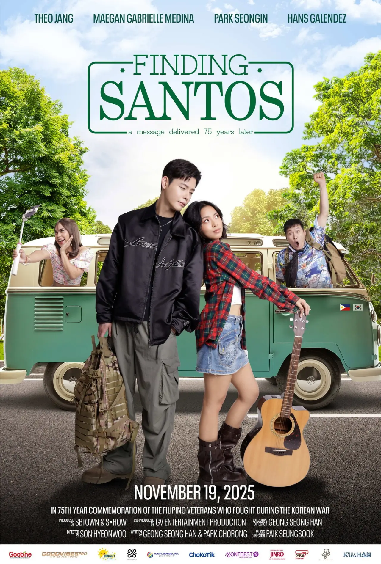 Plakat filmowy "산토스를 찾아서"