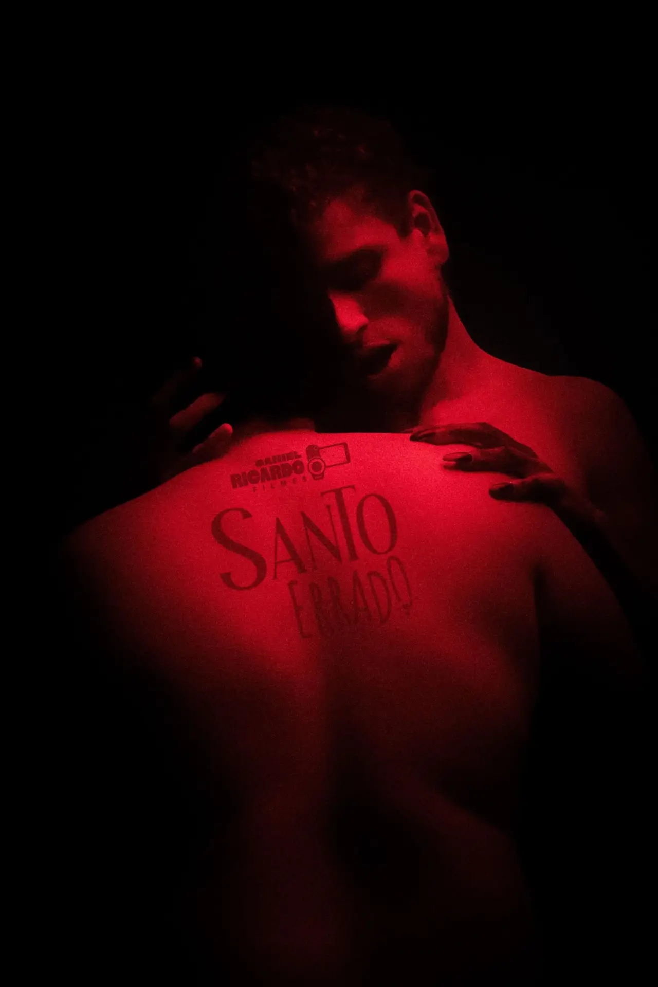 Plakat filmowy "Santo Errado"