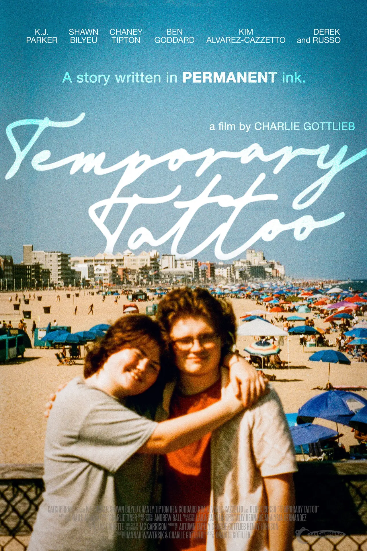 Plakat filmowy "Temporary Tattoo"