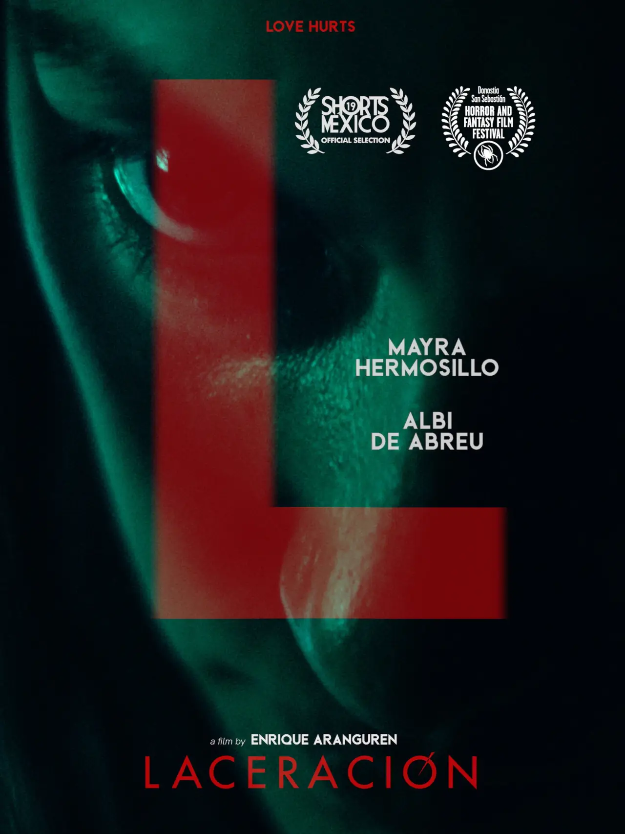 Plakat filmowy "Laceration"
