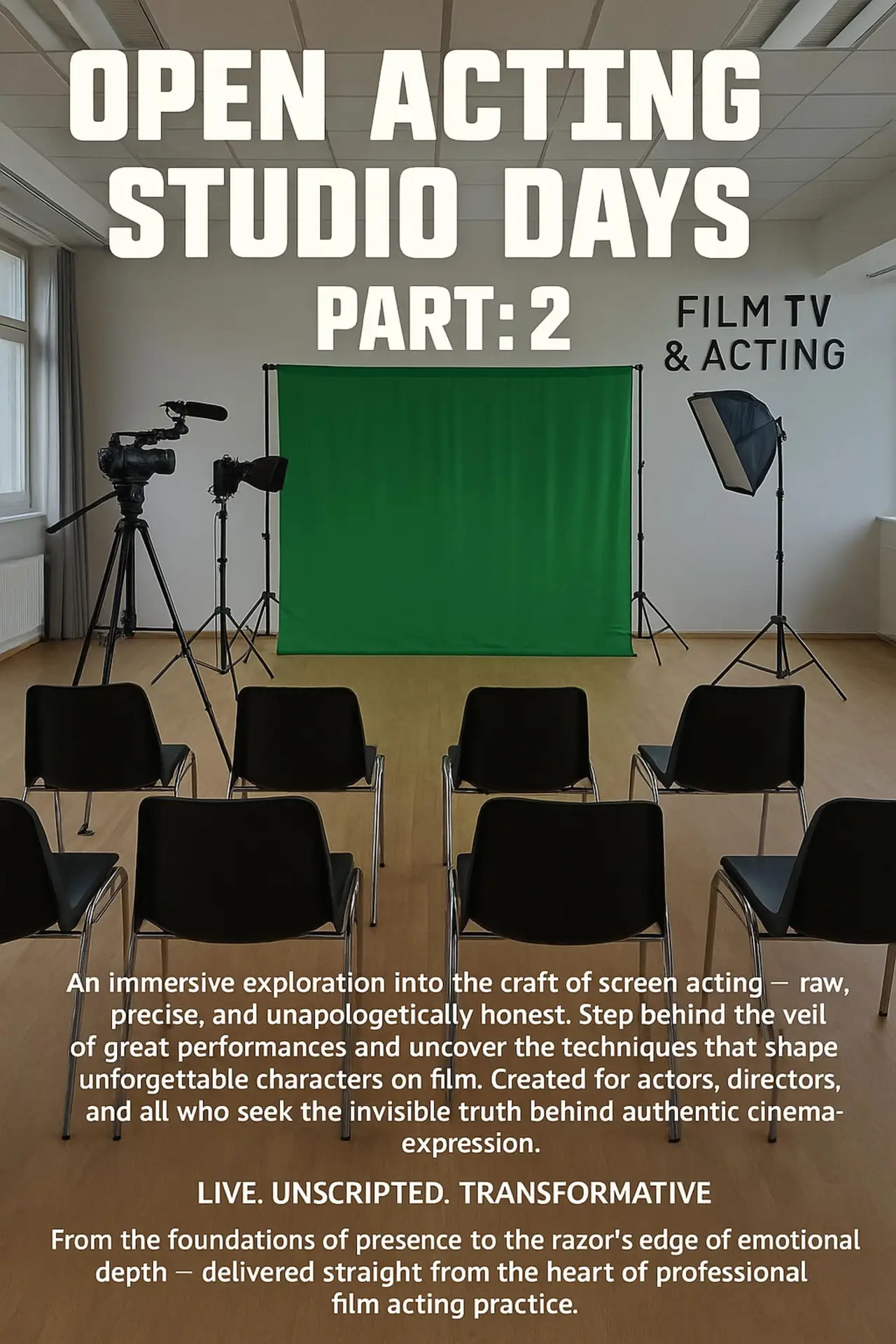 Plakat filmowy "Open Acting Studio Days Part: 2"