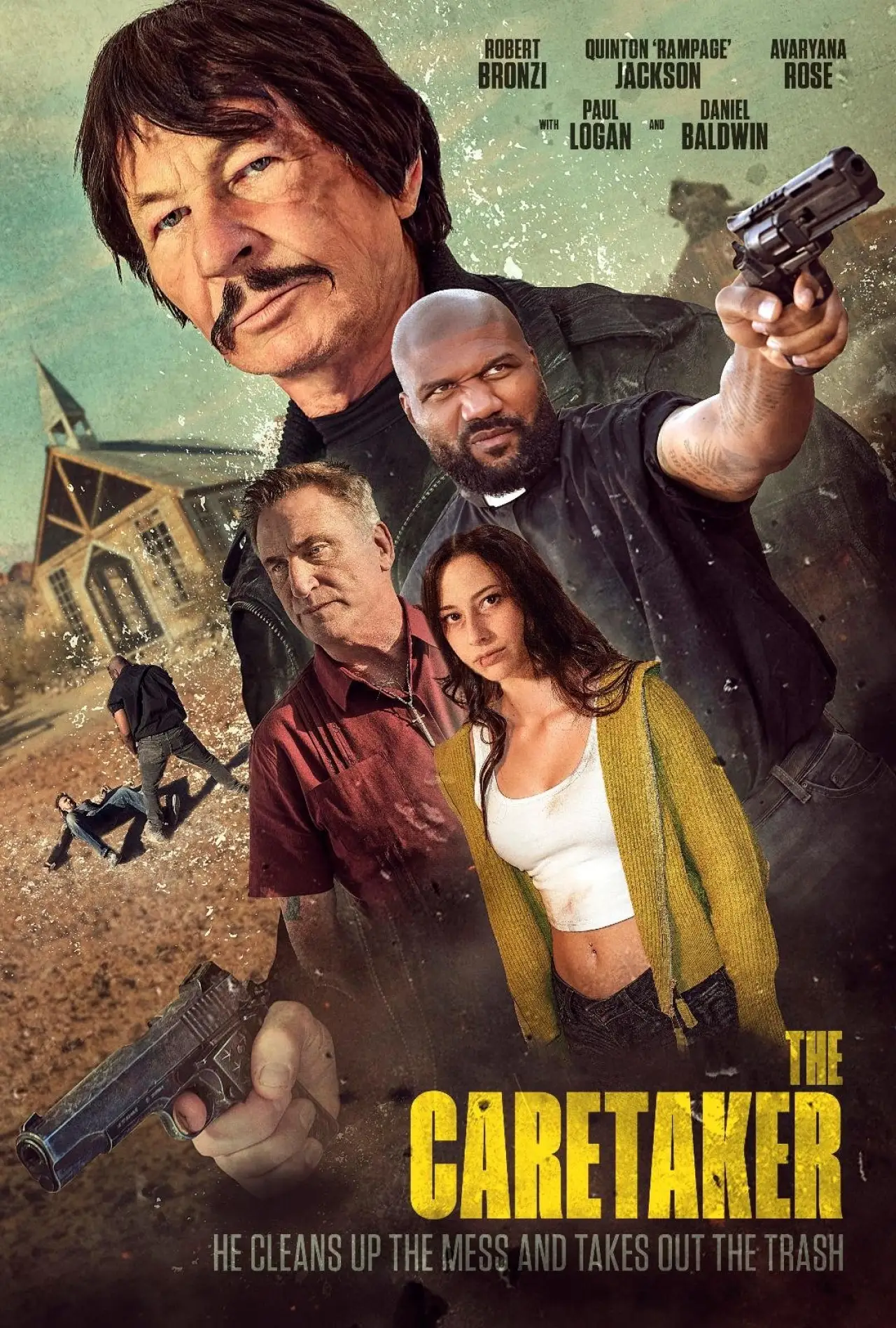 Plakat filmowy "The Caretaker"