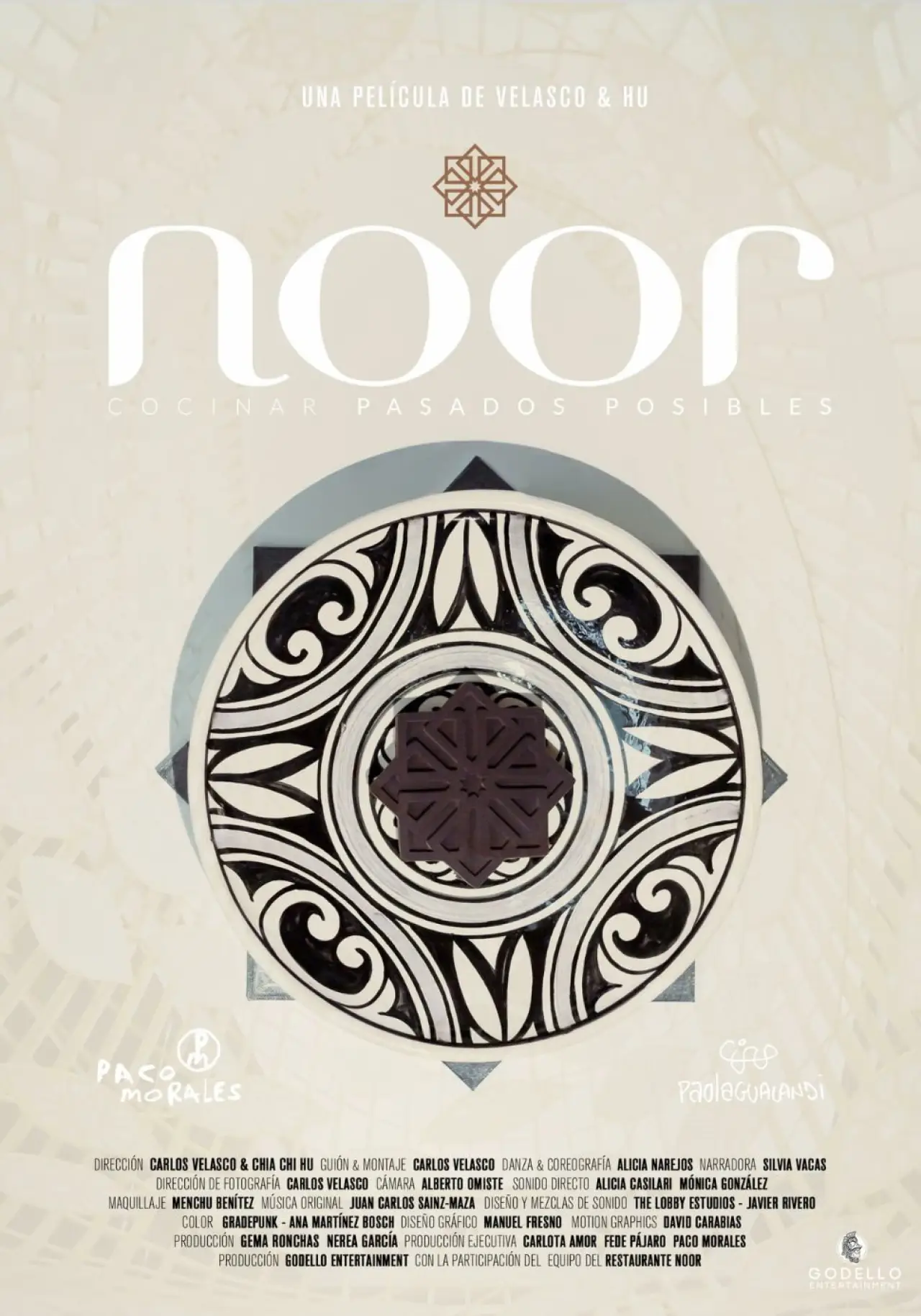 Plakat filmowy "Noor: cocinar pasados posibles"