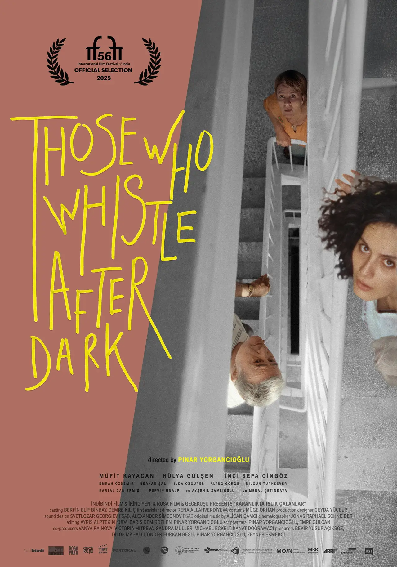Plakat filmowy "Karanlıkta Islık Çalanlar"