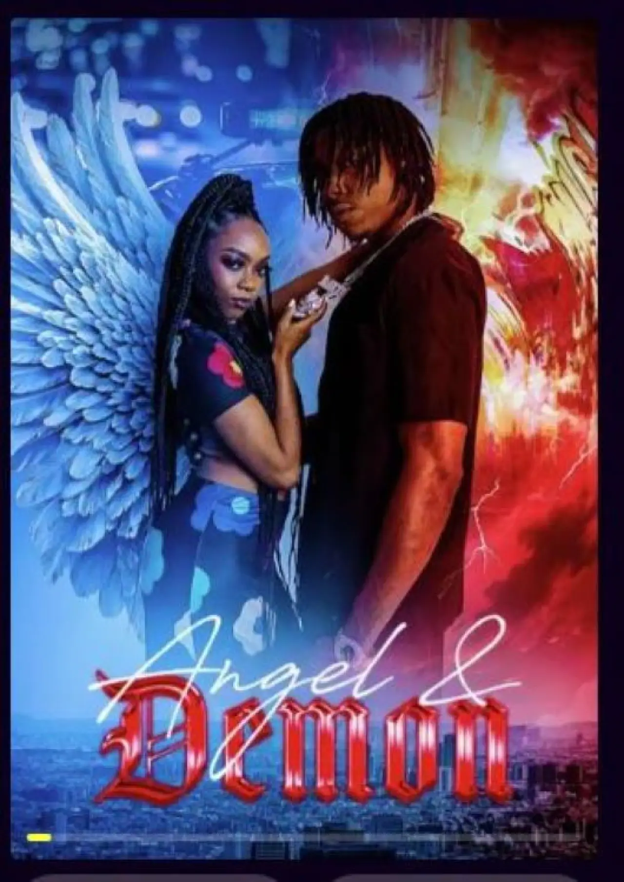 Plakat filmowy "Angel & Demon"