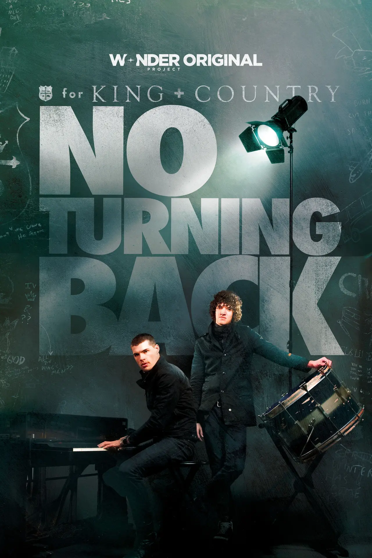 Plakat filmowy "for KING + COUNTRY: NO TURNING BACK"
