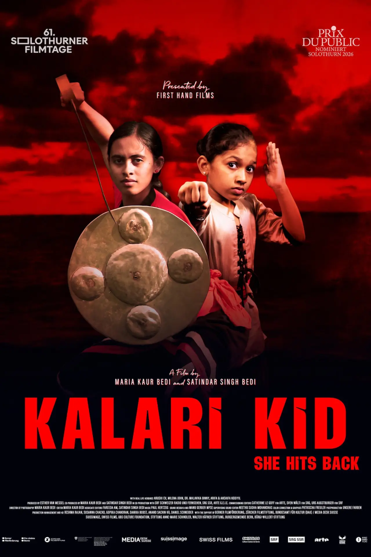 Plakat filmowy "Kalari Kid – She Hits Back"