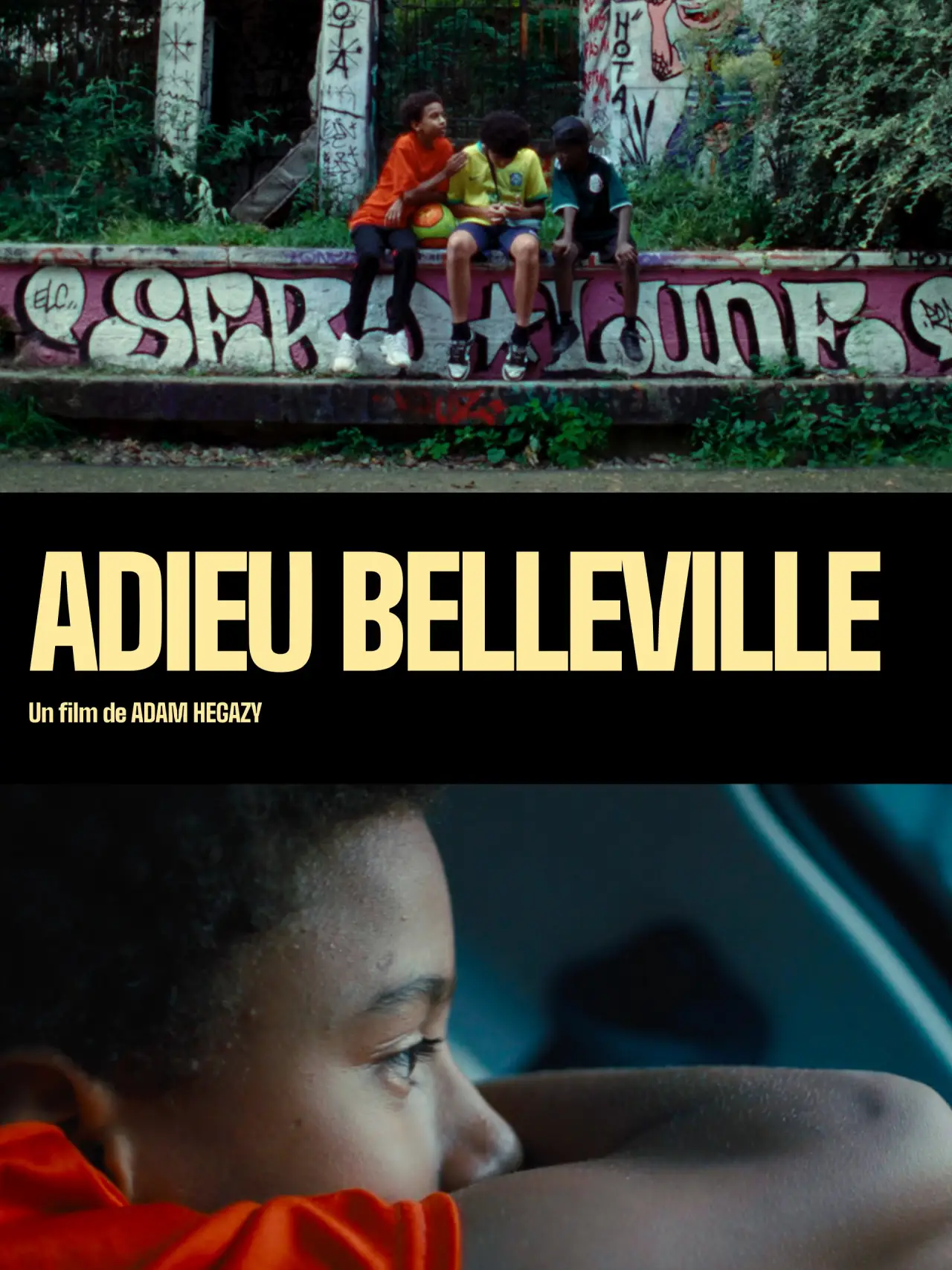 Plakat filmowy "Adieu Belleville"